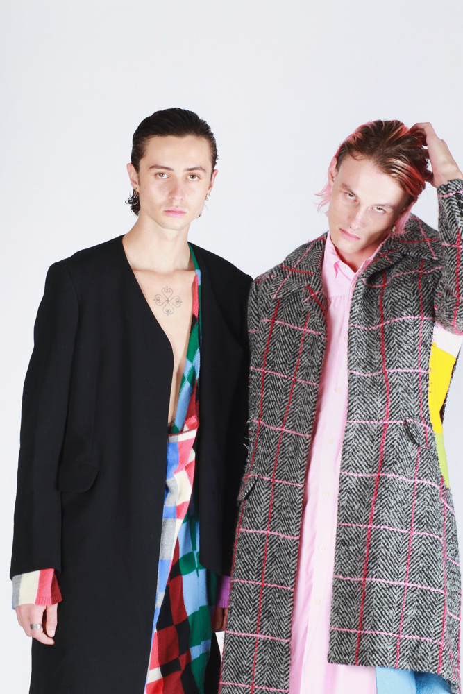 Full looks by COMMES DES GARÇONS HOMME PLUS