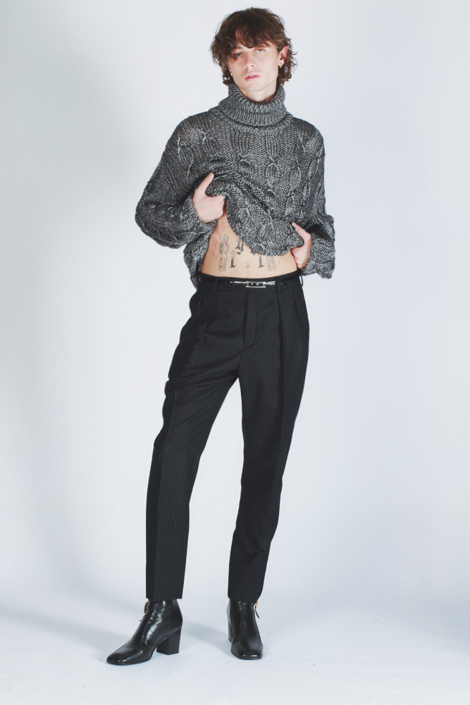 Full look by SAINT LAURENT