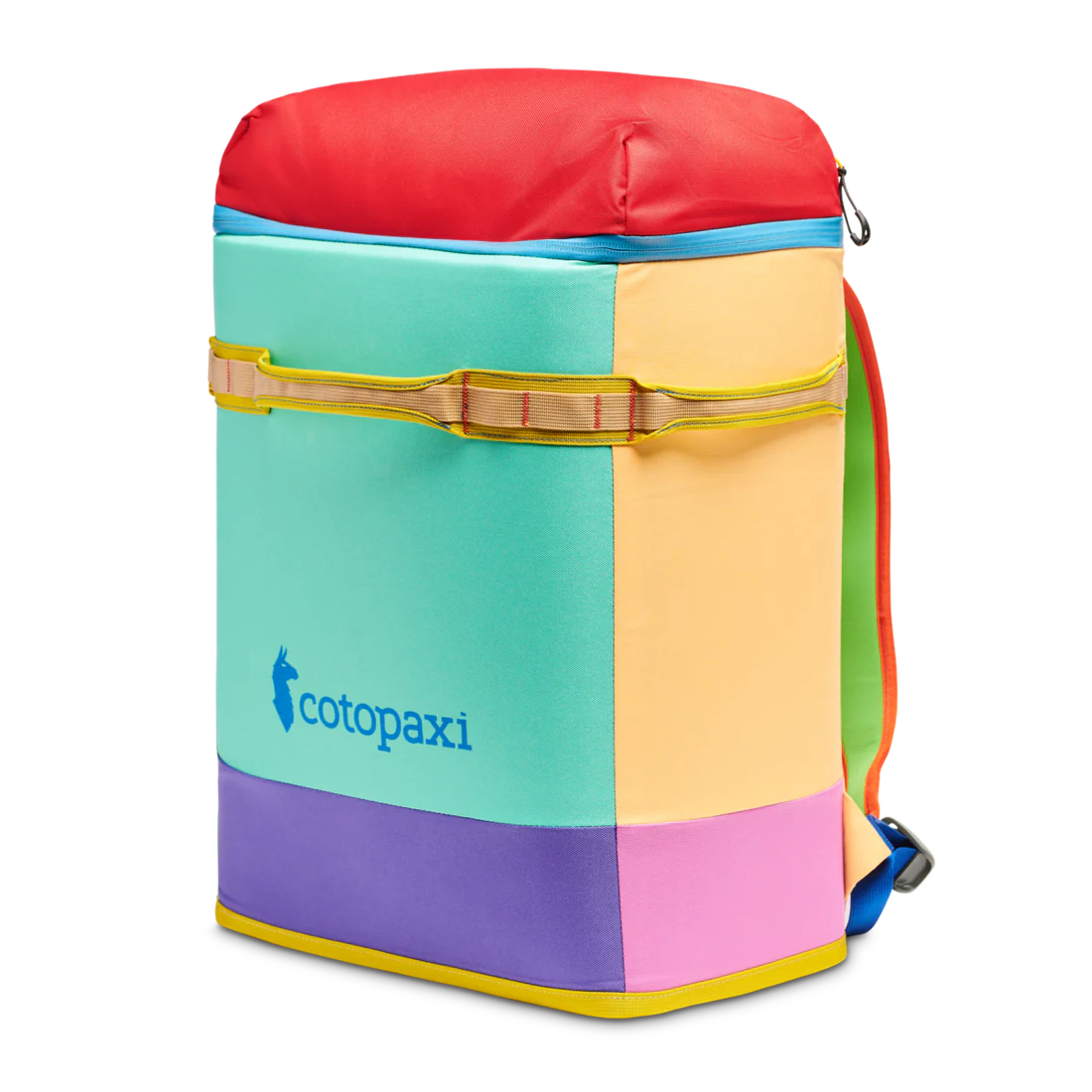 Hielo 24L Cooler Backpack - Del Día (L), Kapai 3L Hip Pack - Del Día (R)