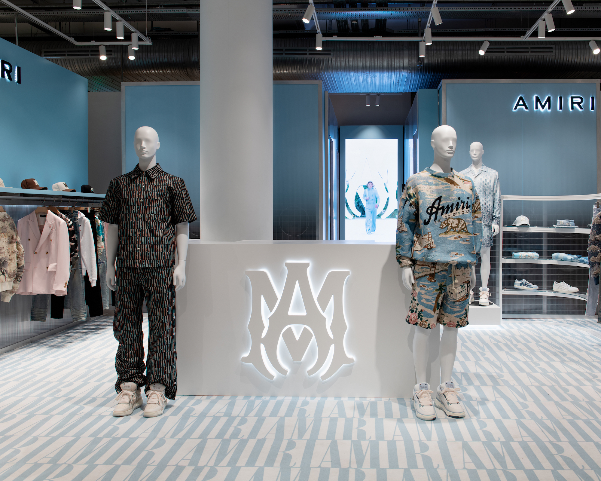 AMIRI opens a newly redesigned shop at Selfridges