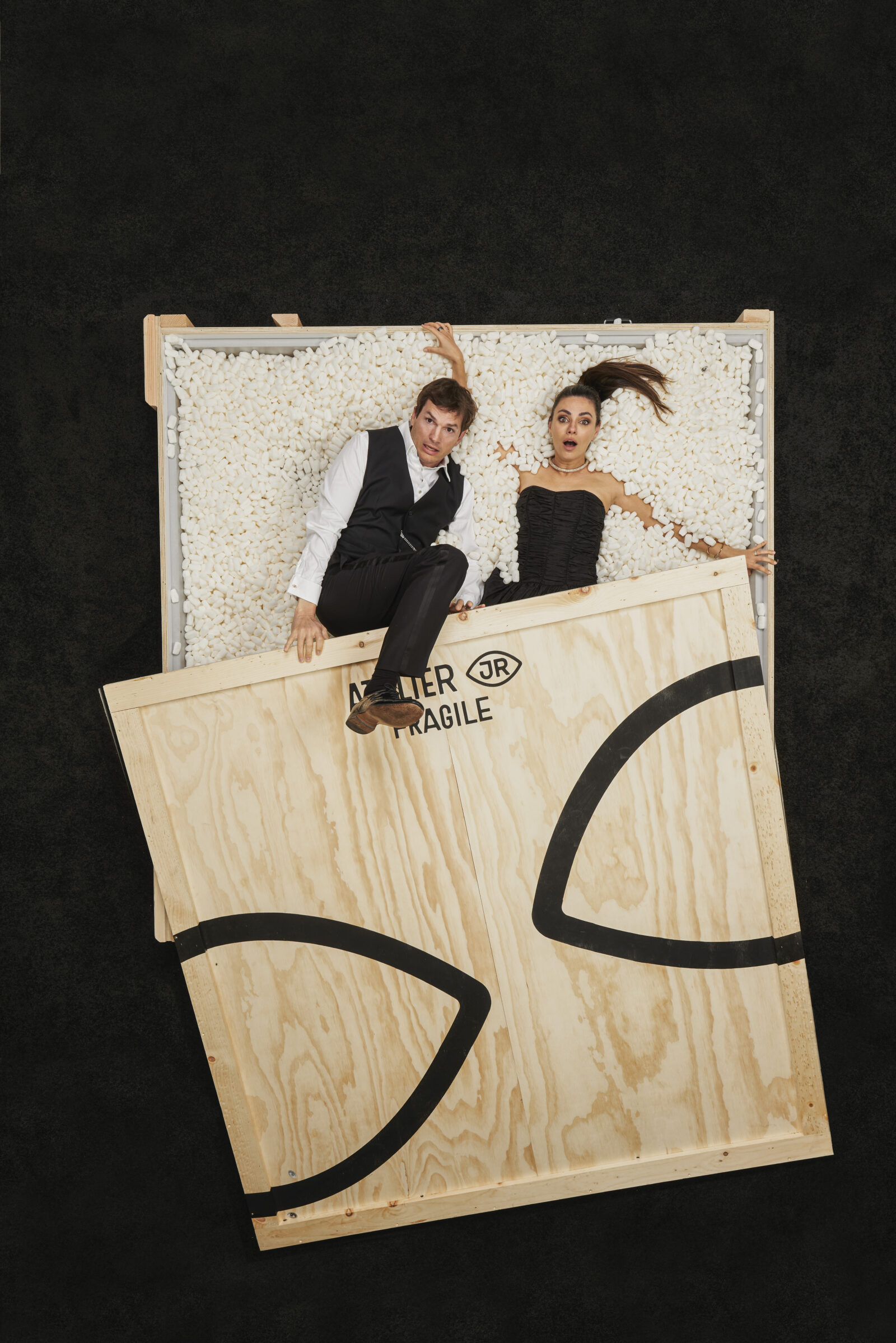 Ashton Kutcher and Mila Kunis
