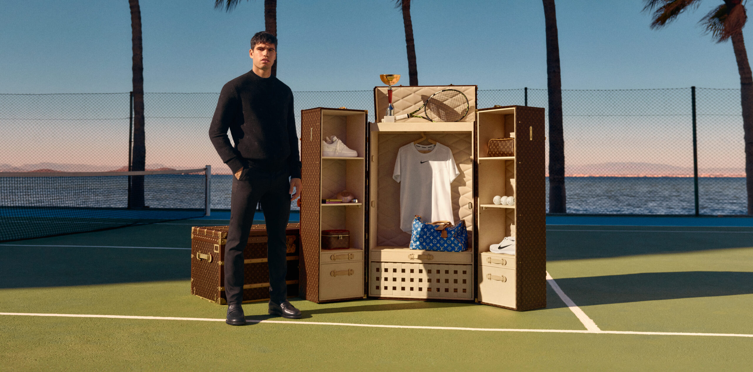 Louis Vuitton’s New Malle Vestiaire: The Carlos Alcaraz Edition Honors Tennis and Tradition