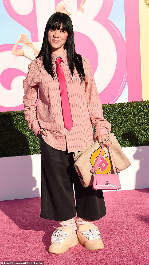 BILLIE EILISH wears GUCCI via Fashionista