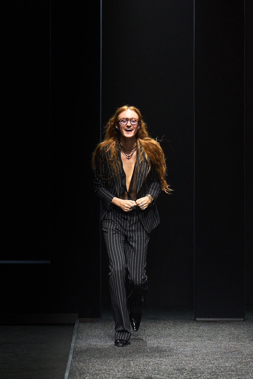 Nina Ricci creative director Harris Reed at the close of the FW25 runway show during Paris Fashion Week (Photo courtesy of Nina Ricci) Nina Ricci creative director Harris Reed at the close of the FW25 runway show during Paris Fashion Week (Photo courtesy of Nina Ricci)