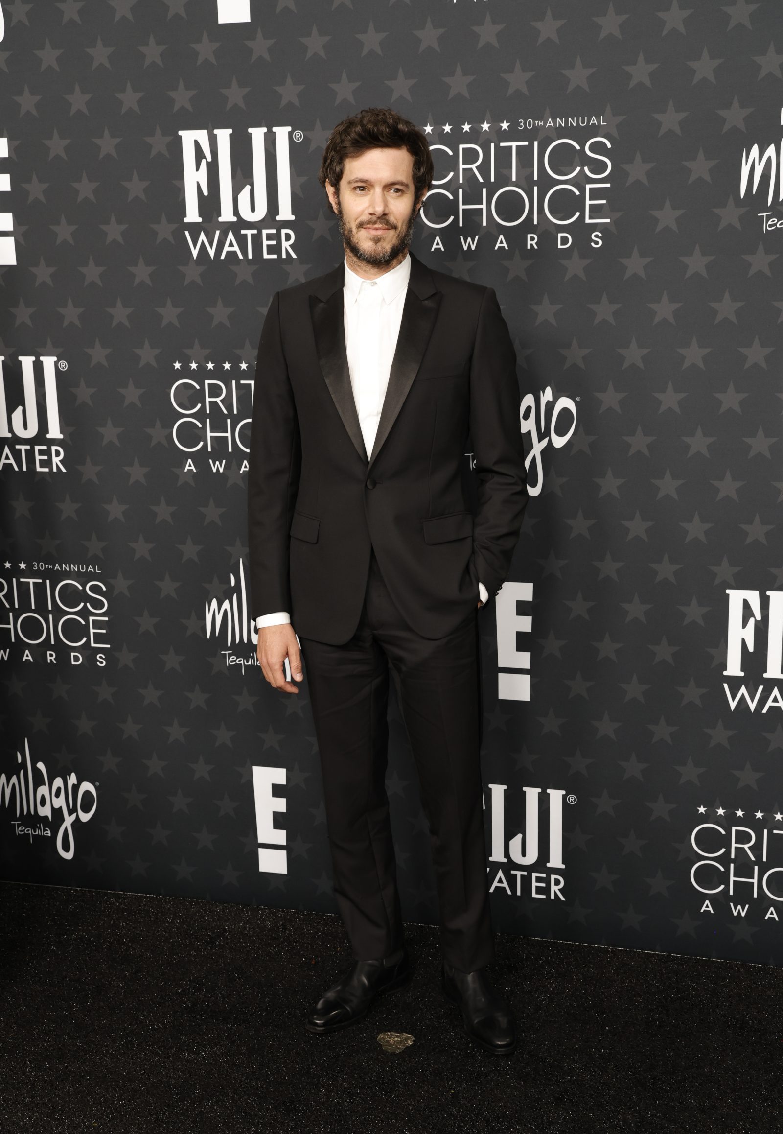 Adam Brody attends the 30th Annual Critics Choice Awards at Barker Hangar on February 07, 2025 in Santa Monica, California. (Photo by Frazer Harrison/Getty Images)