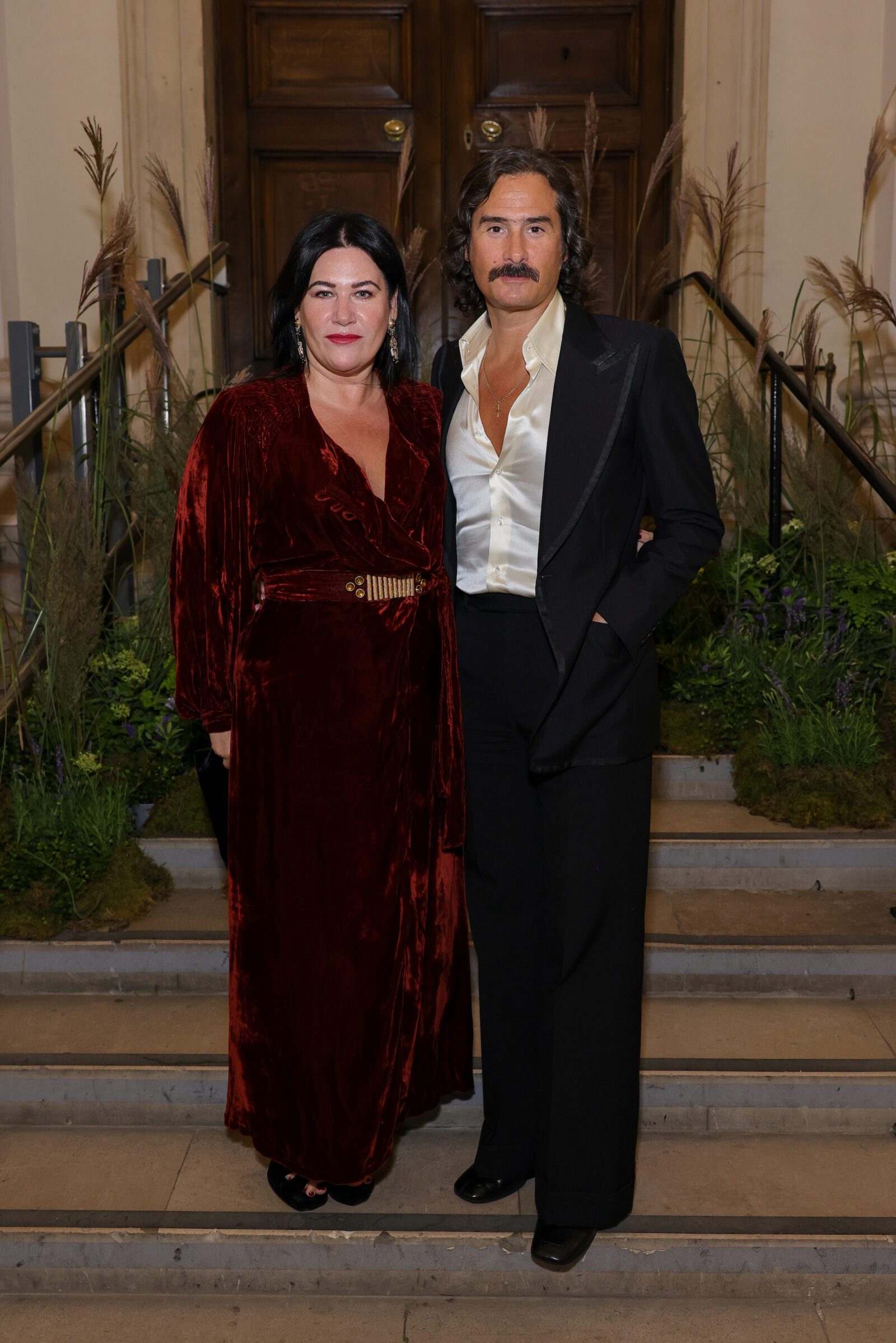 LONDON, ENGLAND - SEPTEMBER 12: Anna-Marie Cobb and Ben Cobb attend the celebration of Dunhill's 130-Year Anniversary at The Royal Hospital Chelsea on September 12, 2023 in London, England. (Photo by Dave Benett/Getty Images for dunhill)