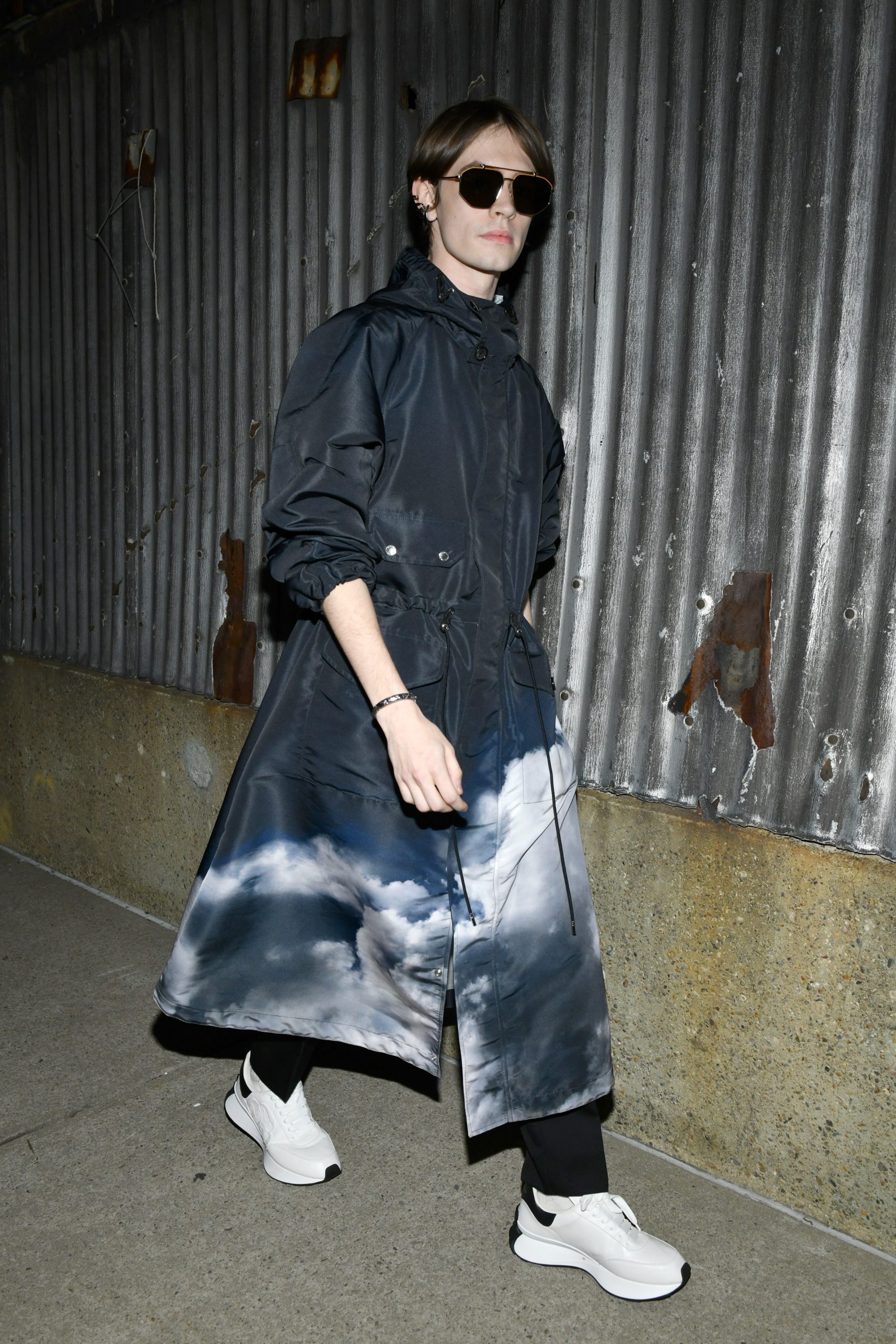 Anthony Reeves attends the Alexander McQueen AW22 Runway Show at Brooklyn Navy Yard on March 15, 2022 in Brooklyn City. (Photo by Craig Barritt/Getty Images for Alexander McQueen)