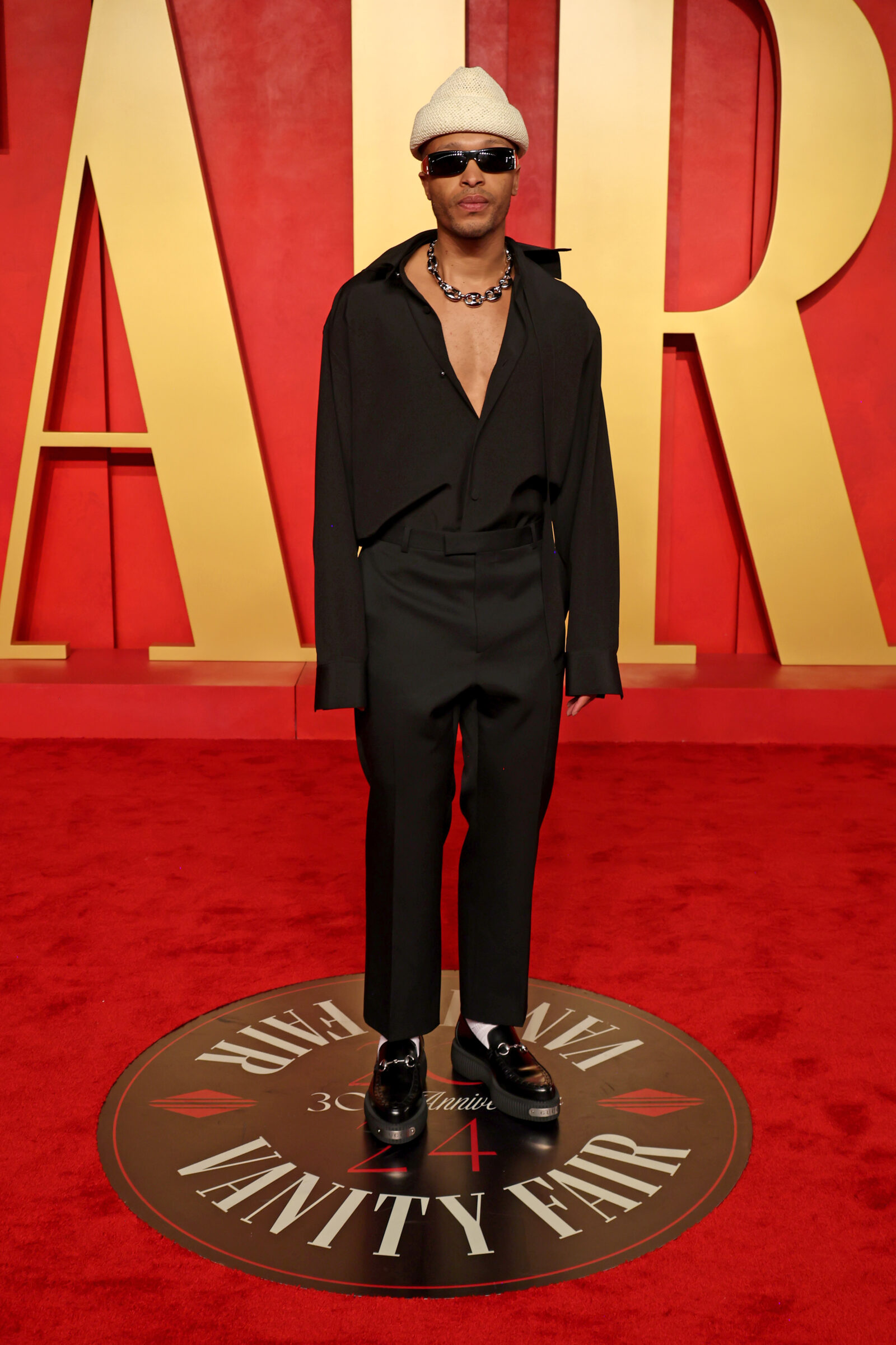 Antwaun Sargent attends the 2024 Vanity Fair Oscar Party Hosted By Radhika Jones at Wallis Annenberg Center for the Performing Arts on March 10, 2024 in Beverly Hills, California. (Photo by Amy Sussman/Getty Images)