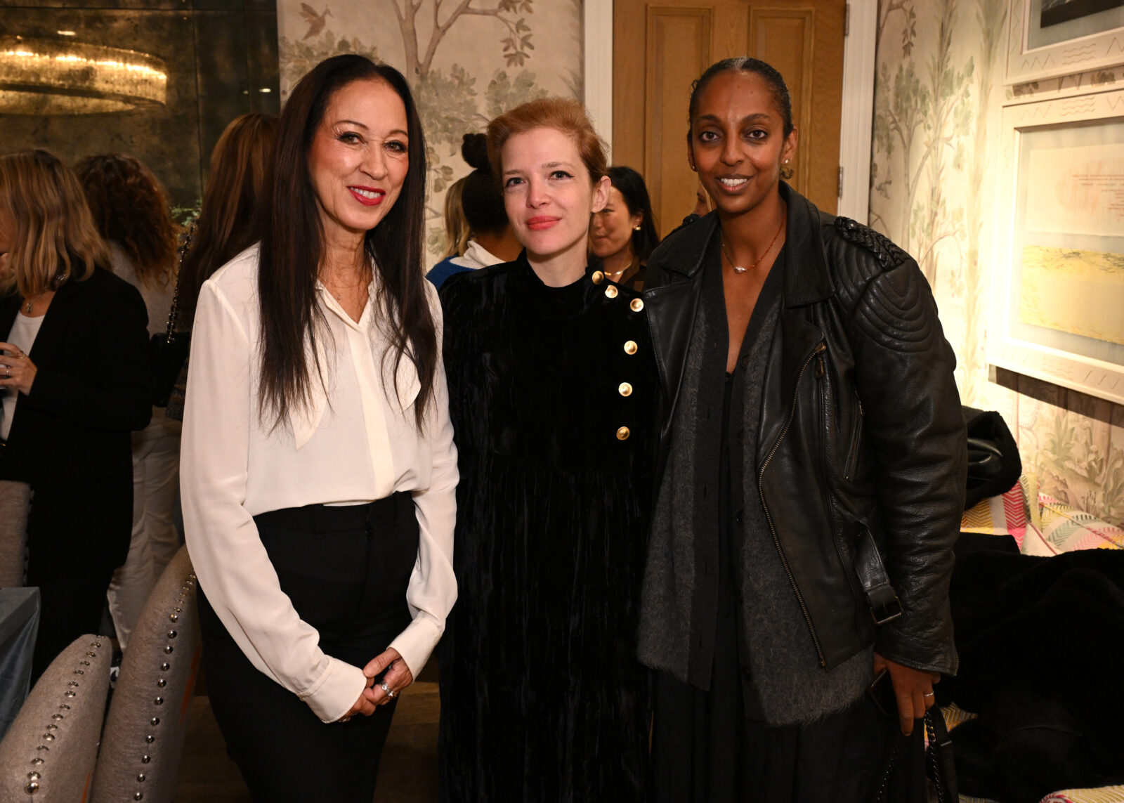 Pat Cleveland, Batsheva Hay, and Asmeret Berhe-Lumax grace the NYAD Breakfast and Conversation event at the Crosby Street Hotel, New York City on November 02, 2023. (Photo by Bryan Bedder/Getty Images for Netflix) Pat Cleveland, Batsheva Hay, and Asmeret Berhe-Lumax grace the NYAD Breakfast and Conversation event at the Crosby Street Hotel, New York City on November 02, 2023. (Photo by Bryan Bedder/Getty Images for Netflix)