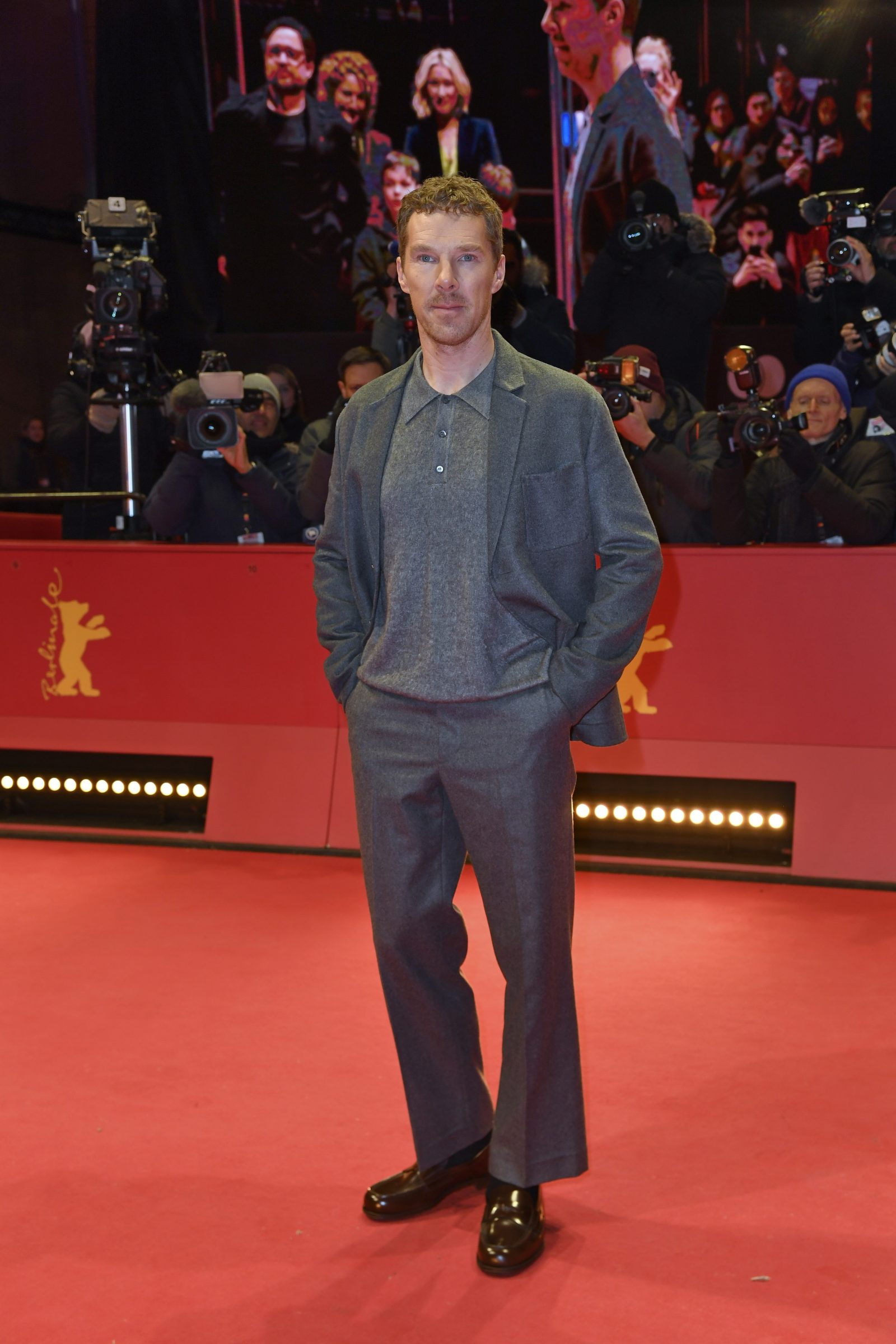Benedict Cumberbatch at The Thing with Feathers premiere, 75th Berlinale Film Festival, Berlinale Palast, Berlin, February 18, 2025. (Action Press/Shutterstock)