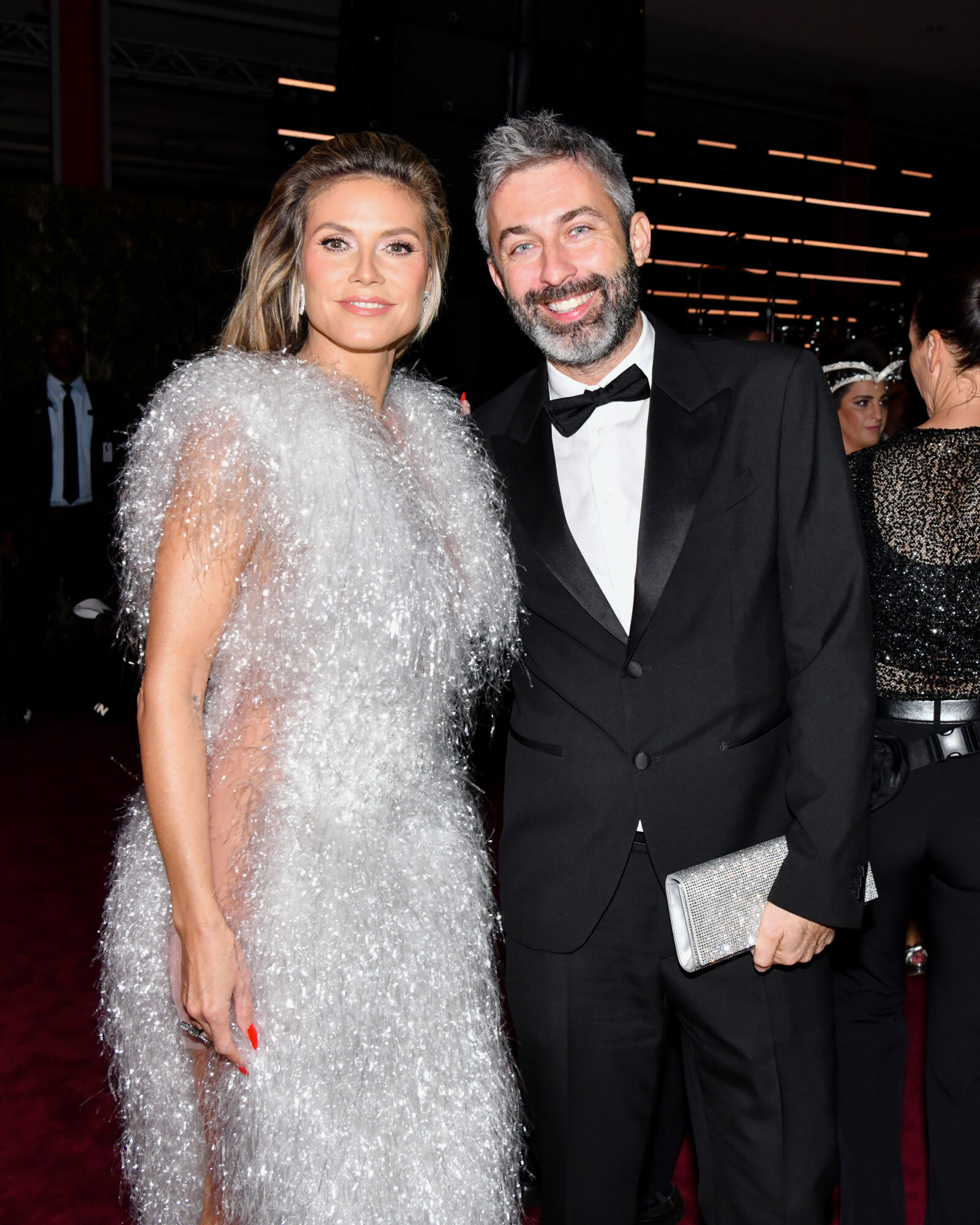 Heidi Klum captured in a dazzling ensemble sharing a moment of appreciation at the gala, reflecting the event's broader cultural impact. (Photo by Stefanie Keenan/Getty Images for LACMA courtesy of Gucci) Heidi Klum captured in a dazzling ensemble, alongside companion, sharing a moment of appreciation at the gala, reflecting the event