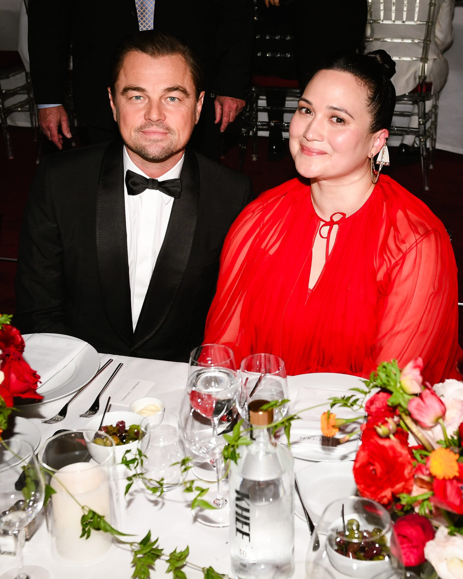 Leonardo DiCaprio and Lily Gladstone posed together, encapsulating the gala's spirit of artistry and collaboration. (Photo by Stefanie Keenan/Getty Images for LACMA courtesy of Gucci) Leonardo DiCaprio and Lily Gladstone posed together, encapsulating the gala