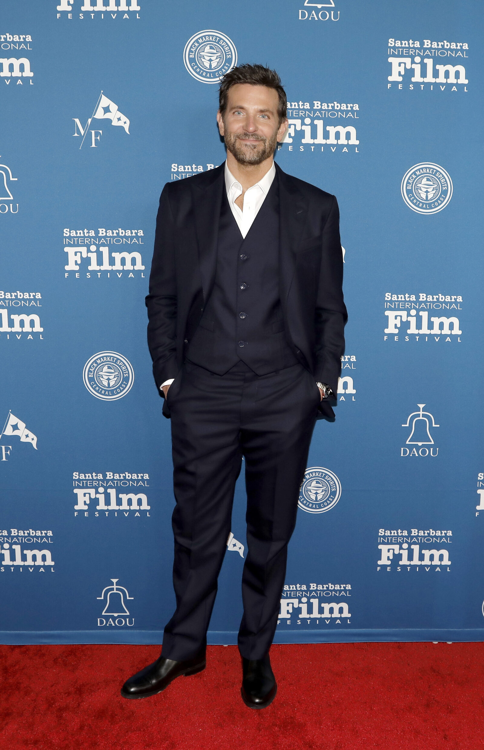 Bradley Cooper receives the Outstanding Performer of the Year Award at California's Arlington Theatre during the 39th Santa Barbara International Film Festival, February 08, 2024. (Photo: Tibrina Hobson/Getty Images for SBIFF)