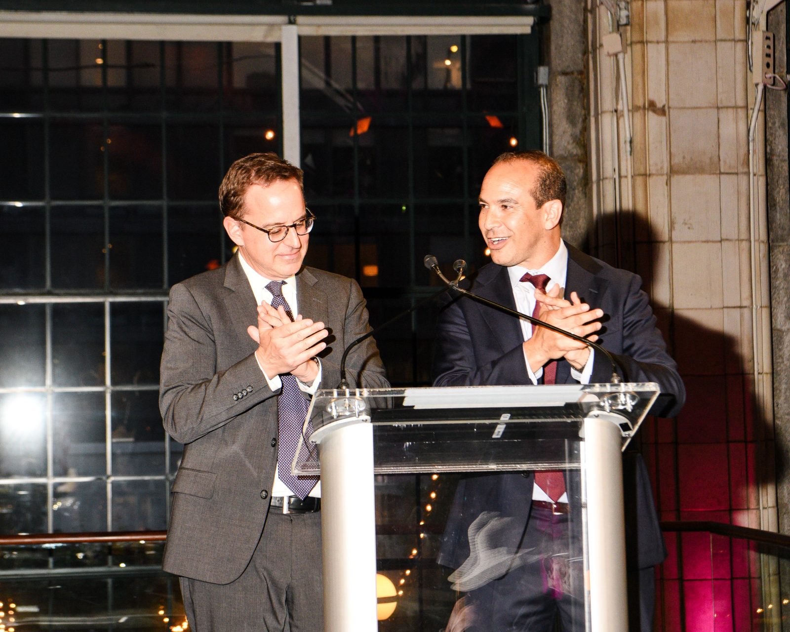 Carmine D. Boccuzzi and Bernard I. Lumpkin, Photo courtesy of BFA