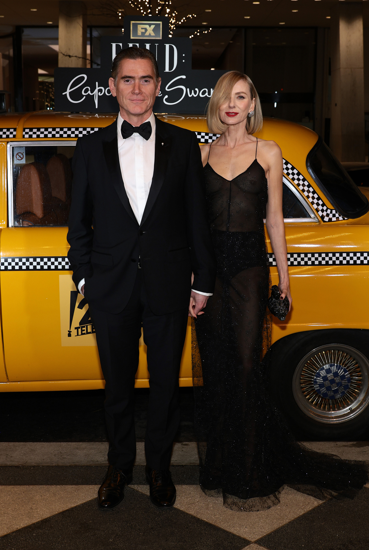 NEW YORK, NEW YORK - JANUARY 23: (L-R) Billy Crudup and Naomi Watts attend FX's "Feud: Capote VS. The Swans" New York Premiere After Party at The Plaza Hotel. (Photo by Dimitrios Kambouris/Getty Images)