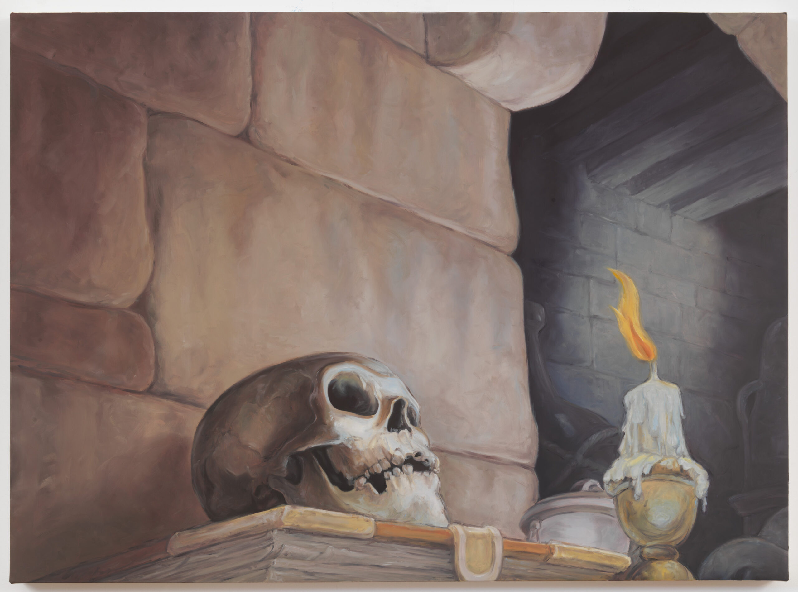 Dan Colen
Mother (Skull), 2023
Oil on canvas
26 x 36 inches (66 x 91.4 cm)
© Dan Colen
Photo: Rob McKeever
Courtesy Gagosian