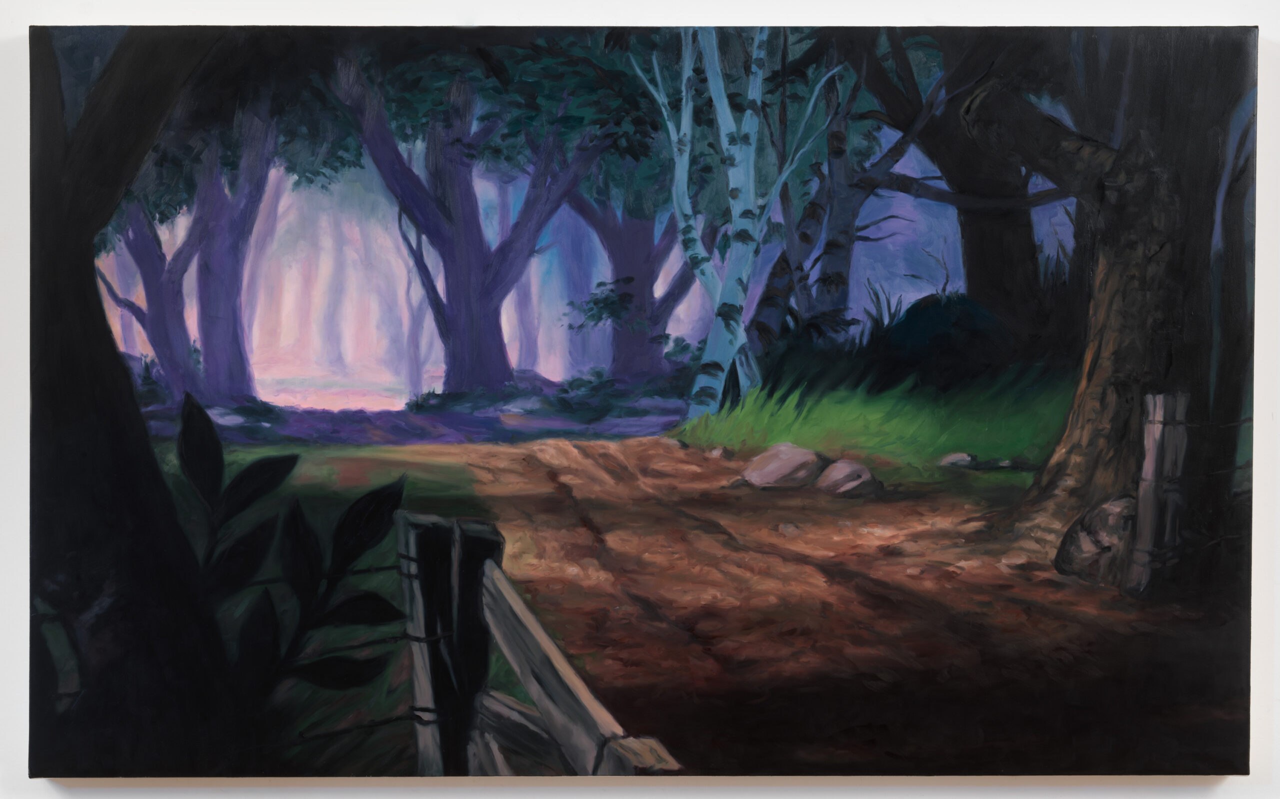 Dan Colen
Mother (Path), 2023
Oil on canvas
23 x 38 inches (58.4 x 96.5 cm)
© Dan Colen
Photo: Rob McKeever
Courtesy Gagosian