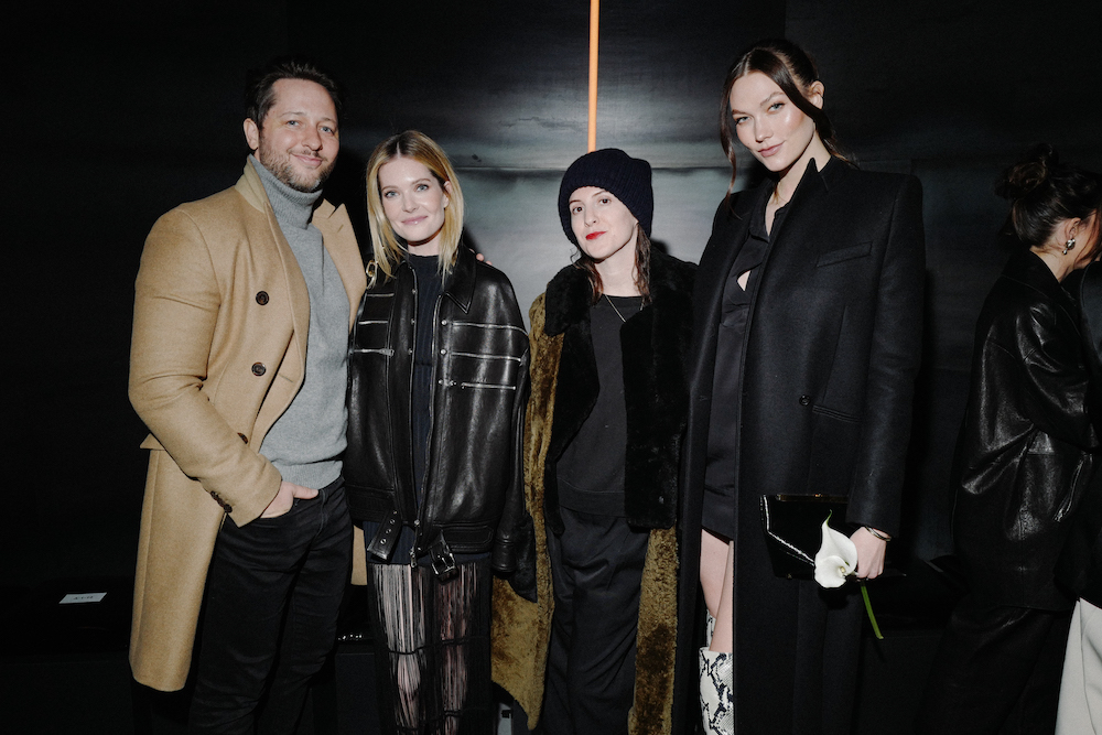 Derek Blasberg, Meghann Fahy, Sarah Moonves, Karlie Kloss