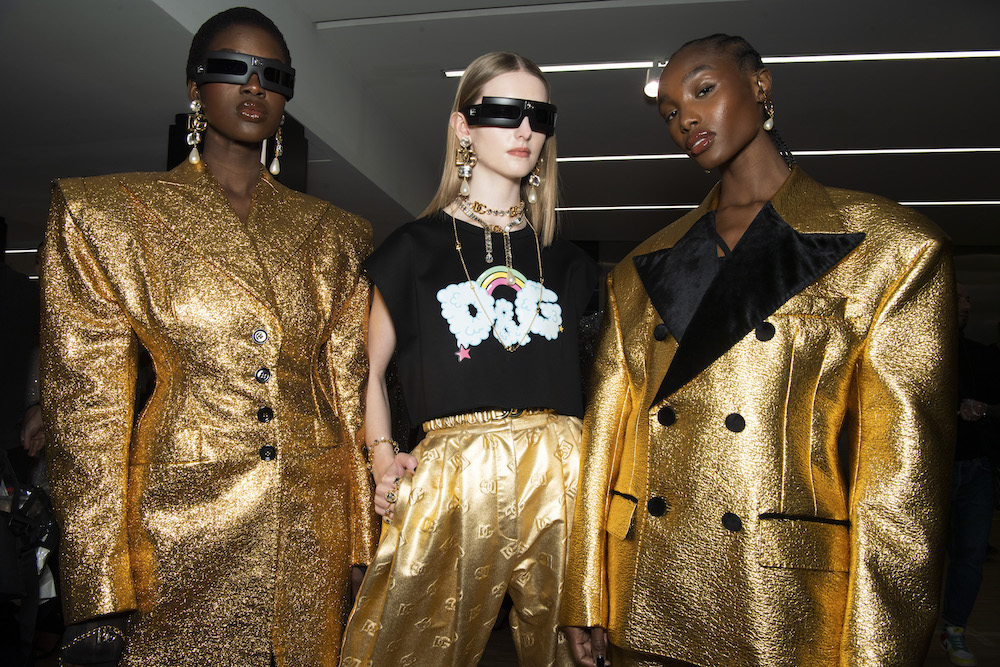 D&G fashion show Dolce & Gabana collabs with Gianpiero D