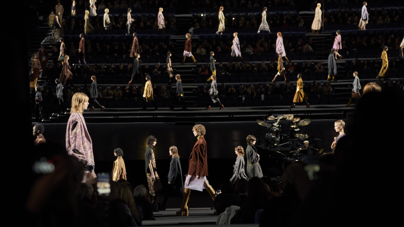 Dries Van Noten women fall winter 2023