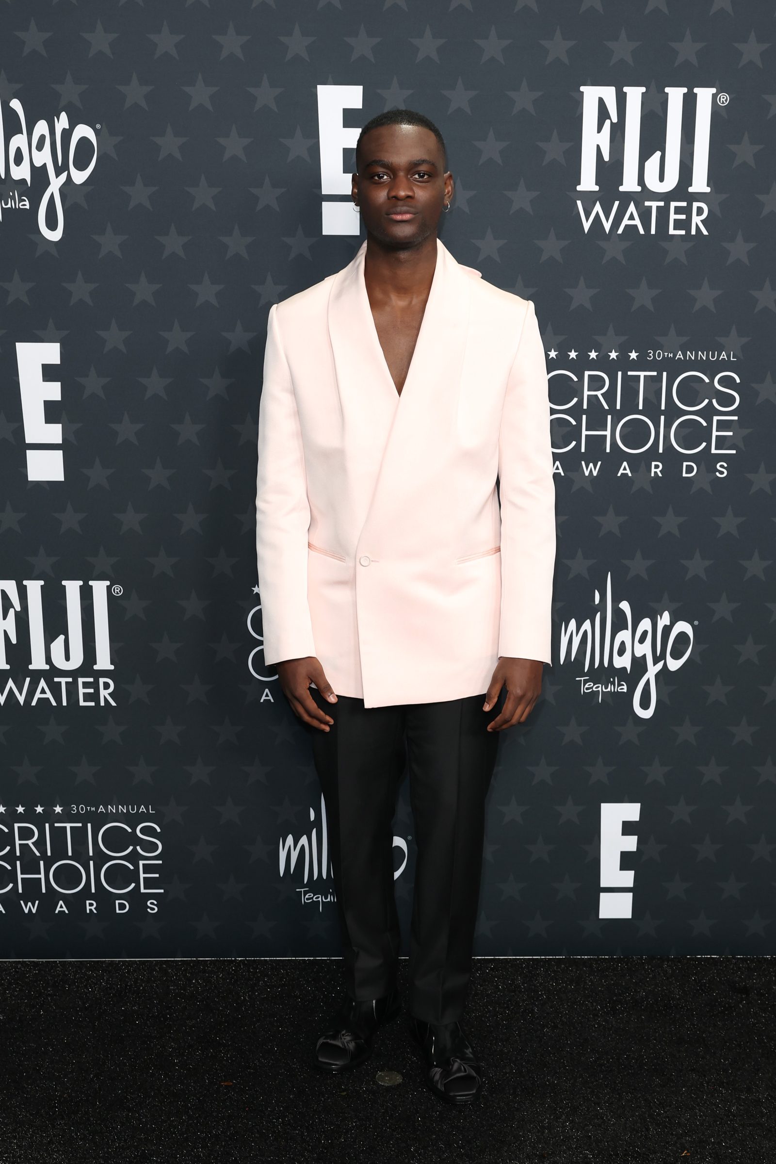 Ethan Herisse attends the 30th Annual Critics Choice Awards at Barker Hangar on February 07, 2025 in Santa Monica, California. (Photo by Matt Winkelmeyer/Getty Images for Critics Choice Association)