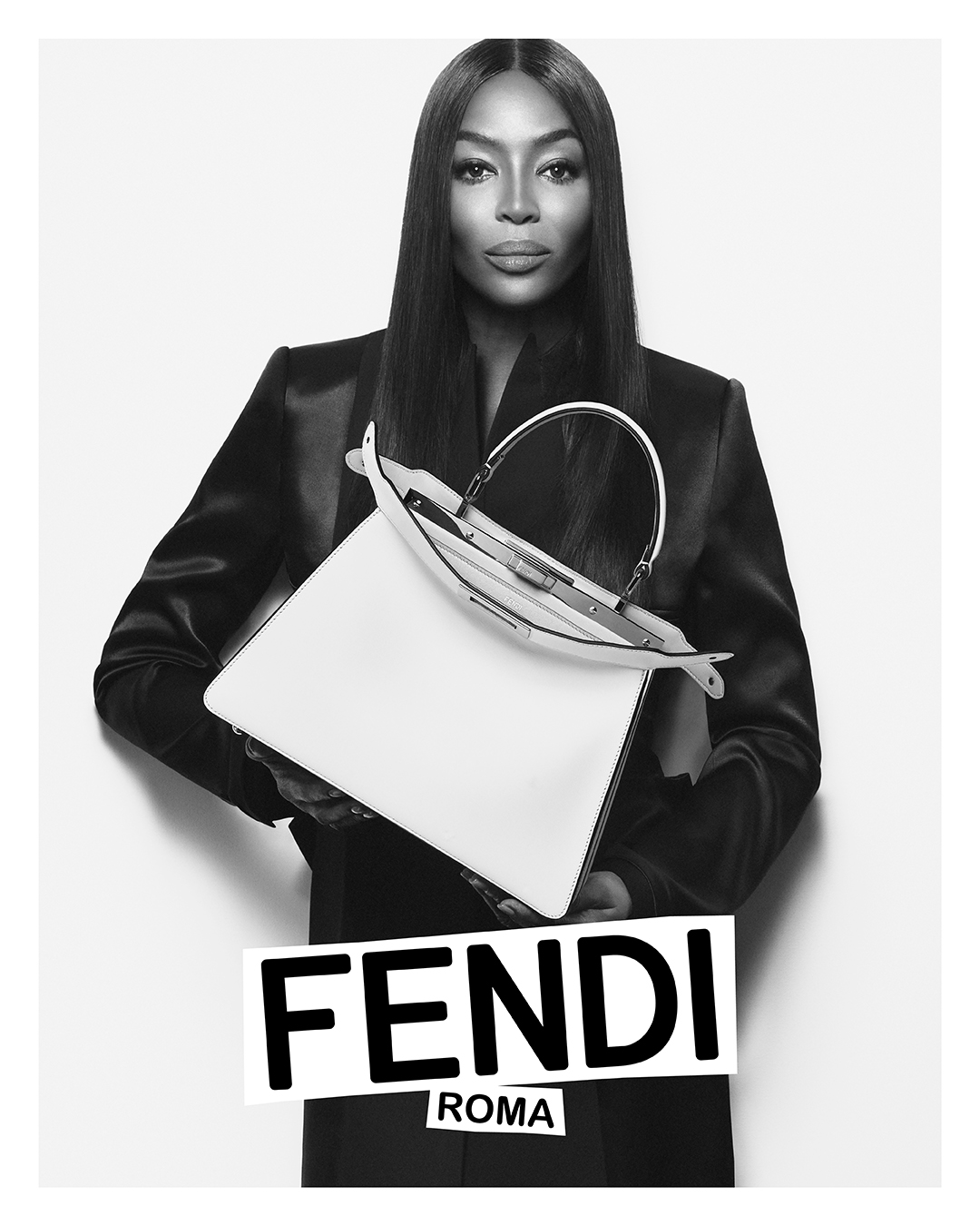 Naomi Campbell photographed by David Sims for Fendi Naomi Campbell Fendi Peekaboo