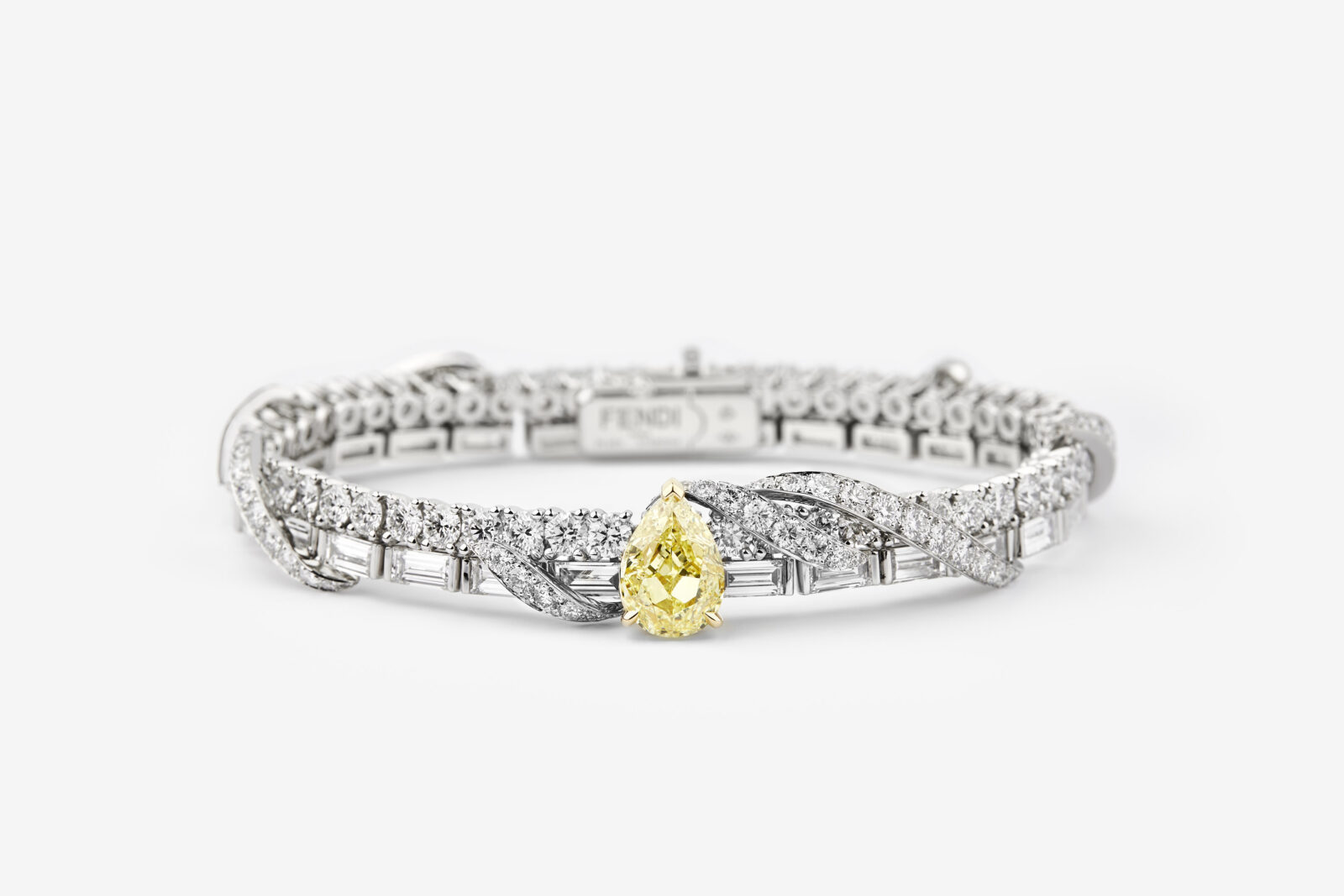 FENDI Triptych High Jewelry, FENDI FFluctus Bracelet