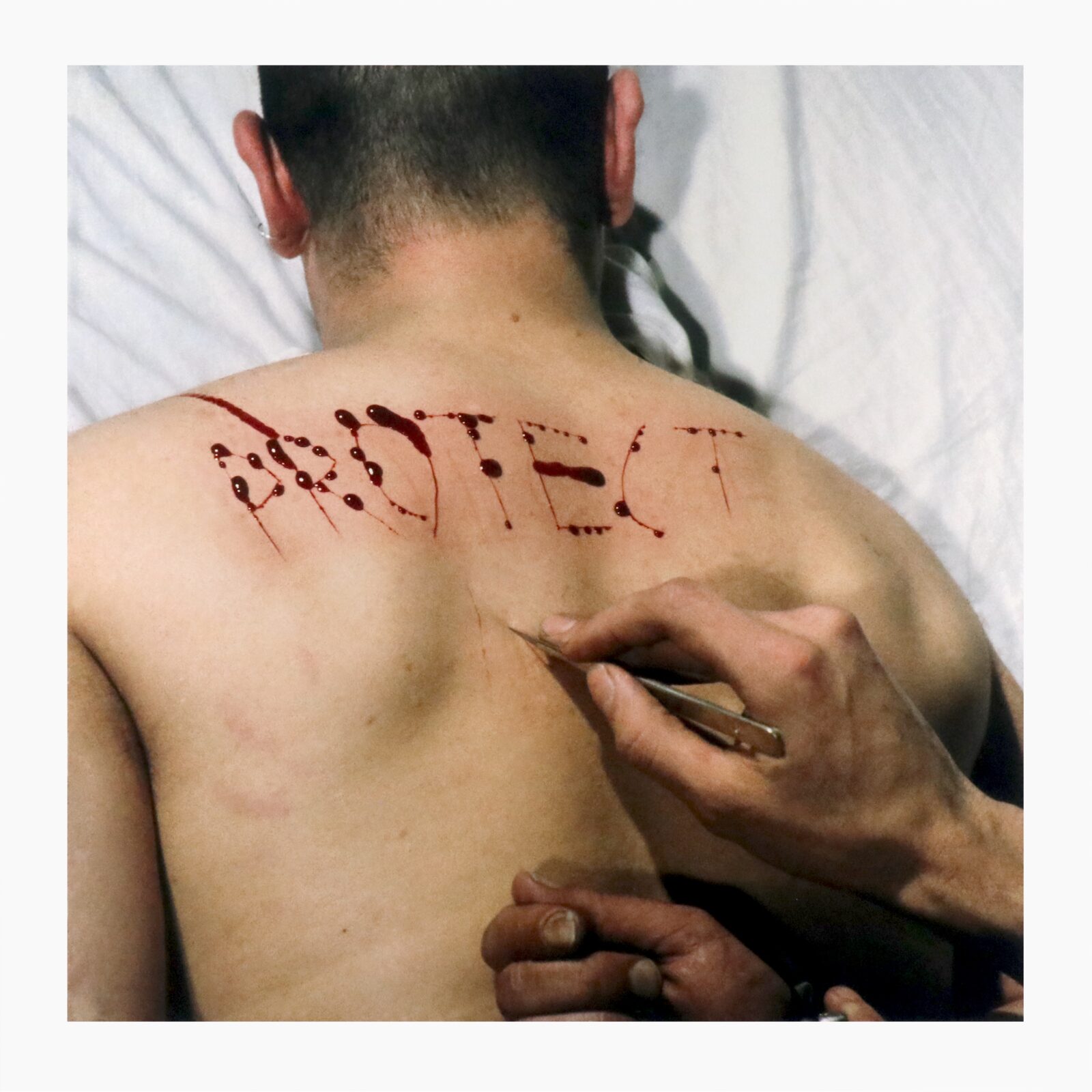 Franko B., Protect Me, 1990. Foto / Photo: Franko B. Studio. © Franko B.