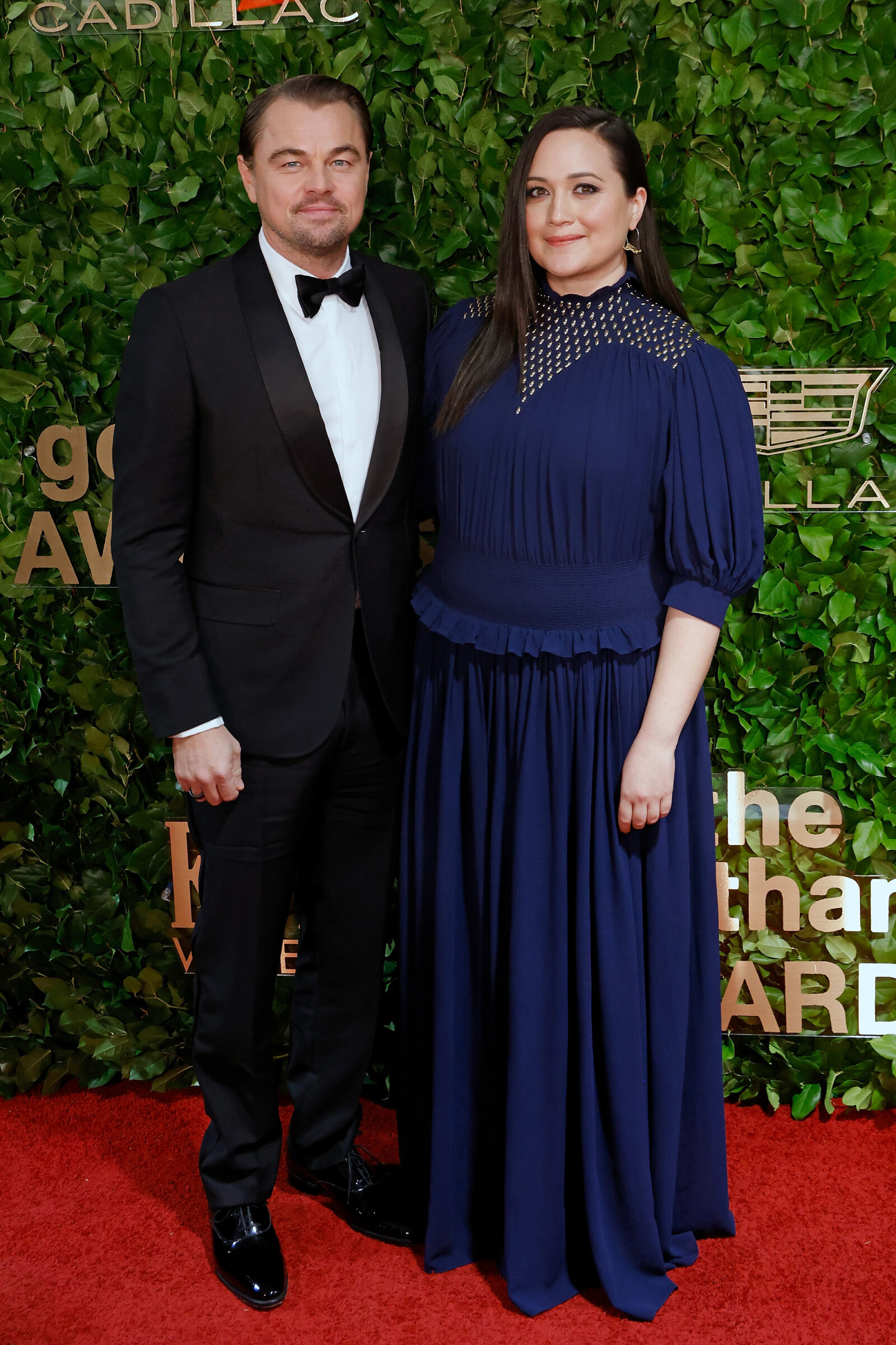 Leonardo DiCaprio arrives in a Gucci tuxedo at the 2023 Gotham Awards, Cipriani Wall Street, New York City, November 27, 2023. (Image courtesy of Gucci/Getty Images; Photo by Taylor Hill/FilmMagic)