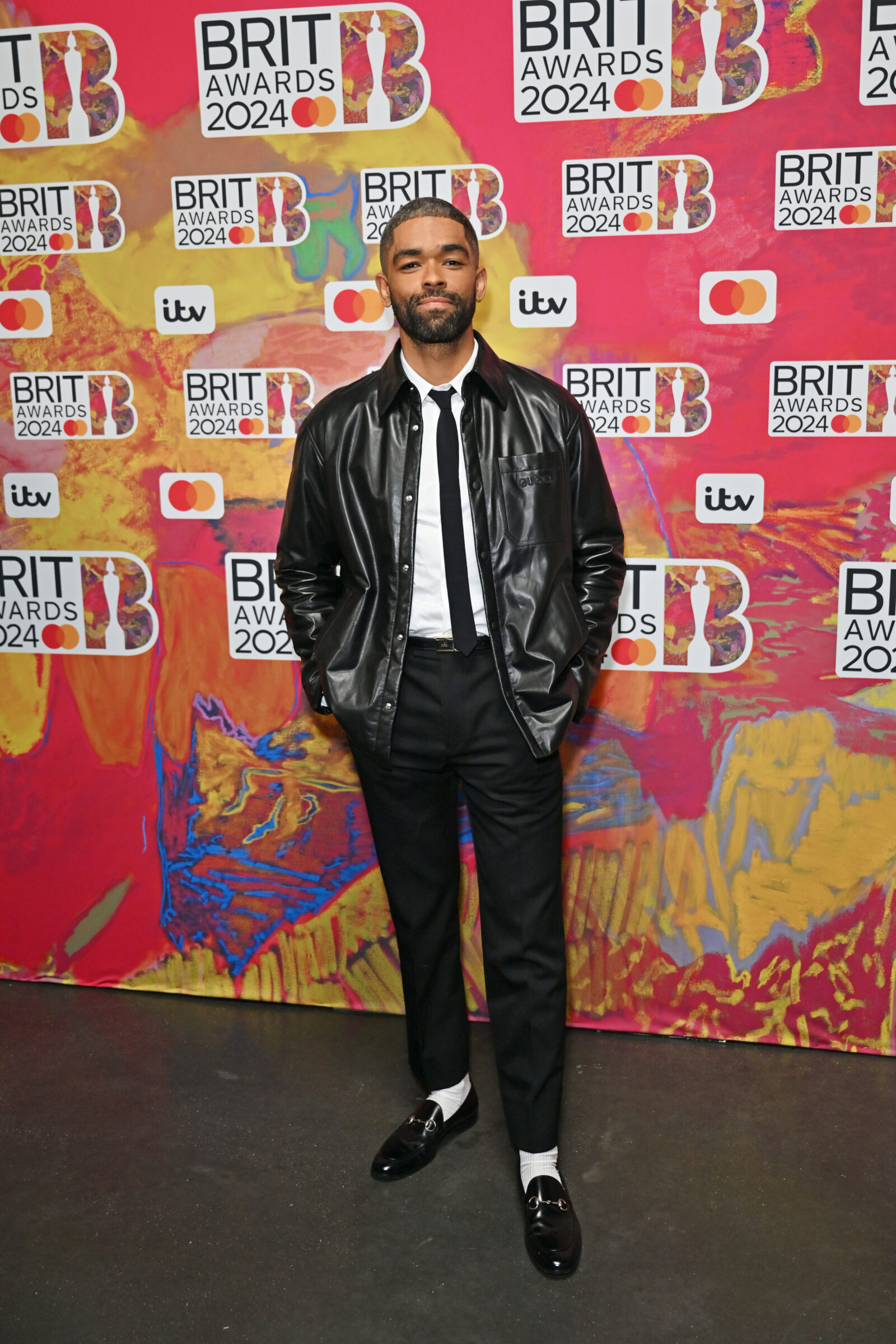 Kingsley Ben-Adir attends The BRIT Awards 2024 at The O2 Arena on March 2, 2024 in London, England. (Photo by Jed Cullen/Dave Benett/Getty Images)