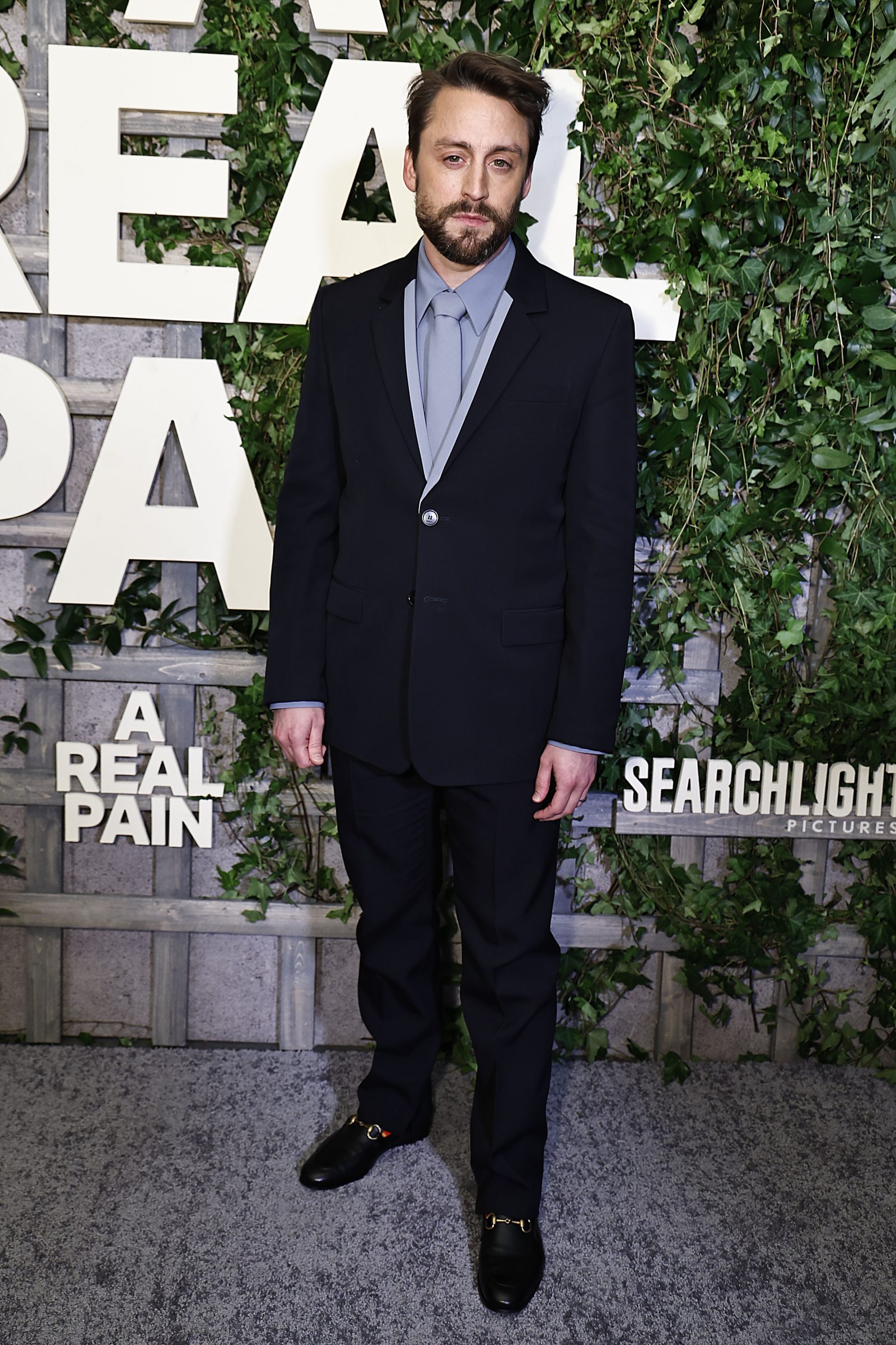 Kieran Culkin attends the New York premiere of "A Real Pain" at Museum of Modern Art on October 17, 2024 in New York City. (Photo by John Lamparski/Getty Images)