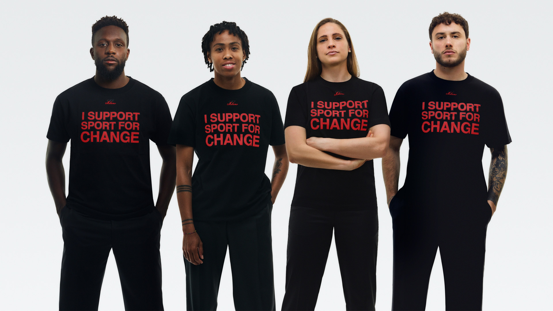 Off-White and AC Milan team up to celebrate the power of sport to generate positive change