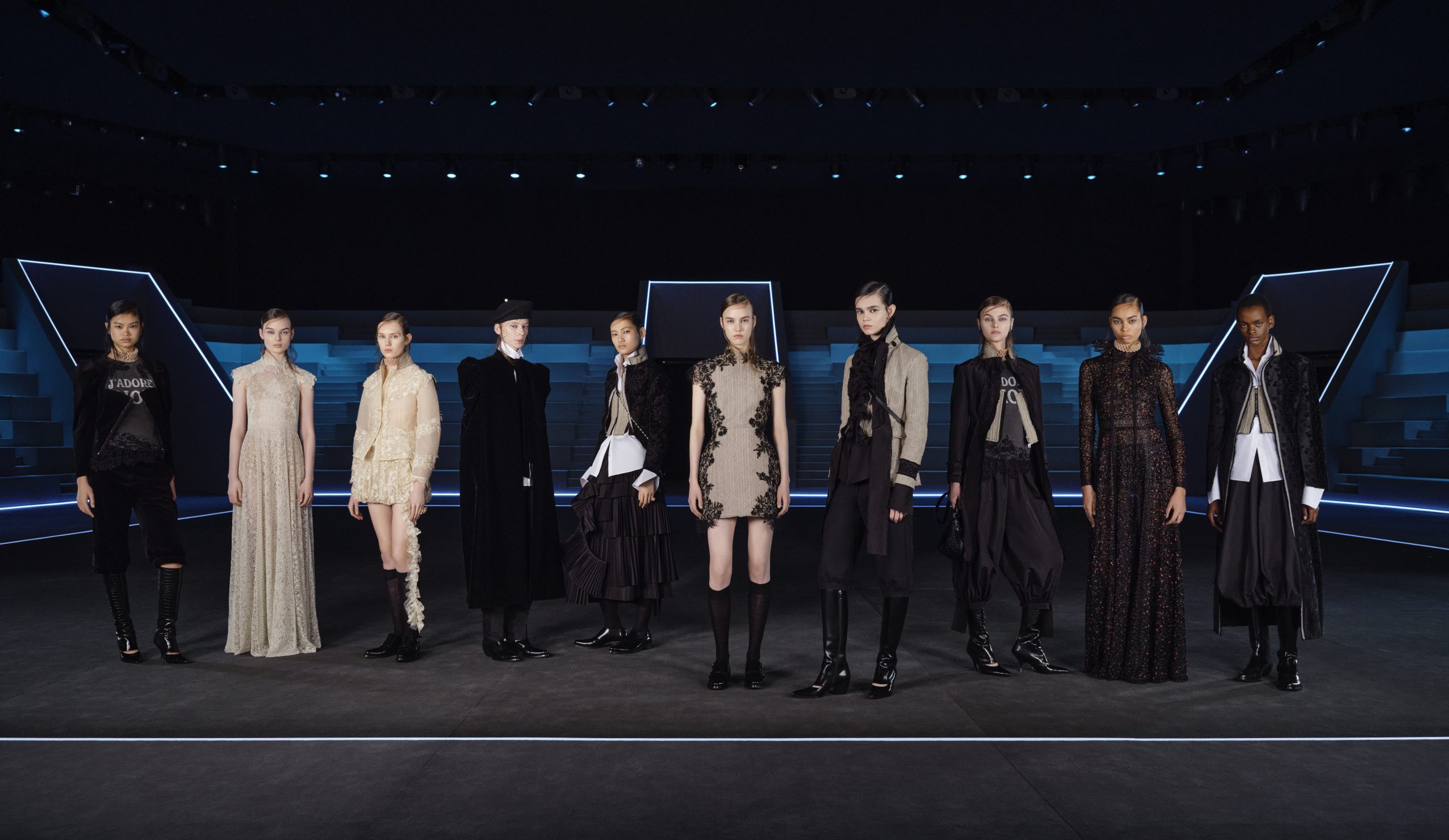 Dior Women's Ready-to-Wear FW25-26 collection, Finale group photo (Photo courtesy of Laura Sciacovelli/Dior) Dior Women