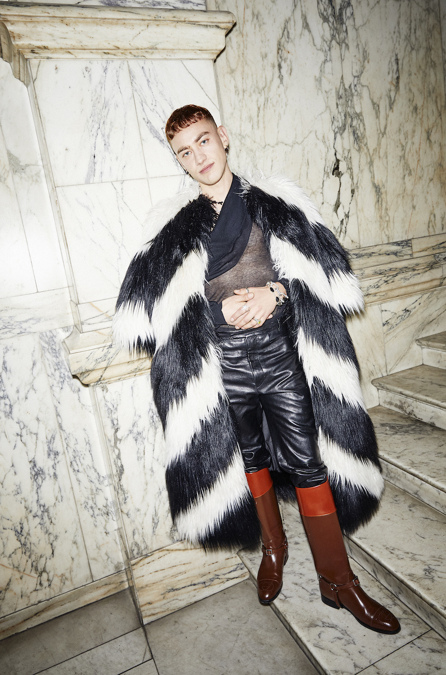 Celebrities in Gucci at: ‘Fashioning Masculinities, The Art of Menswear’
