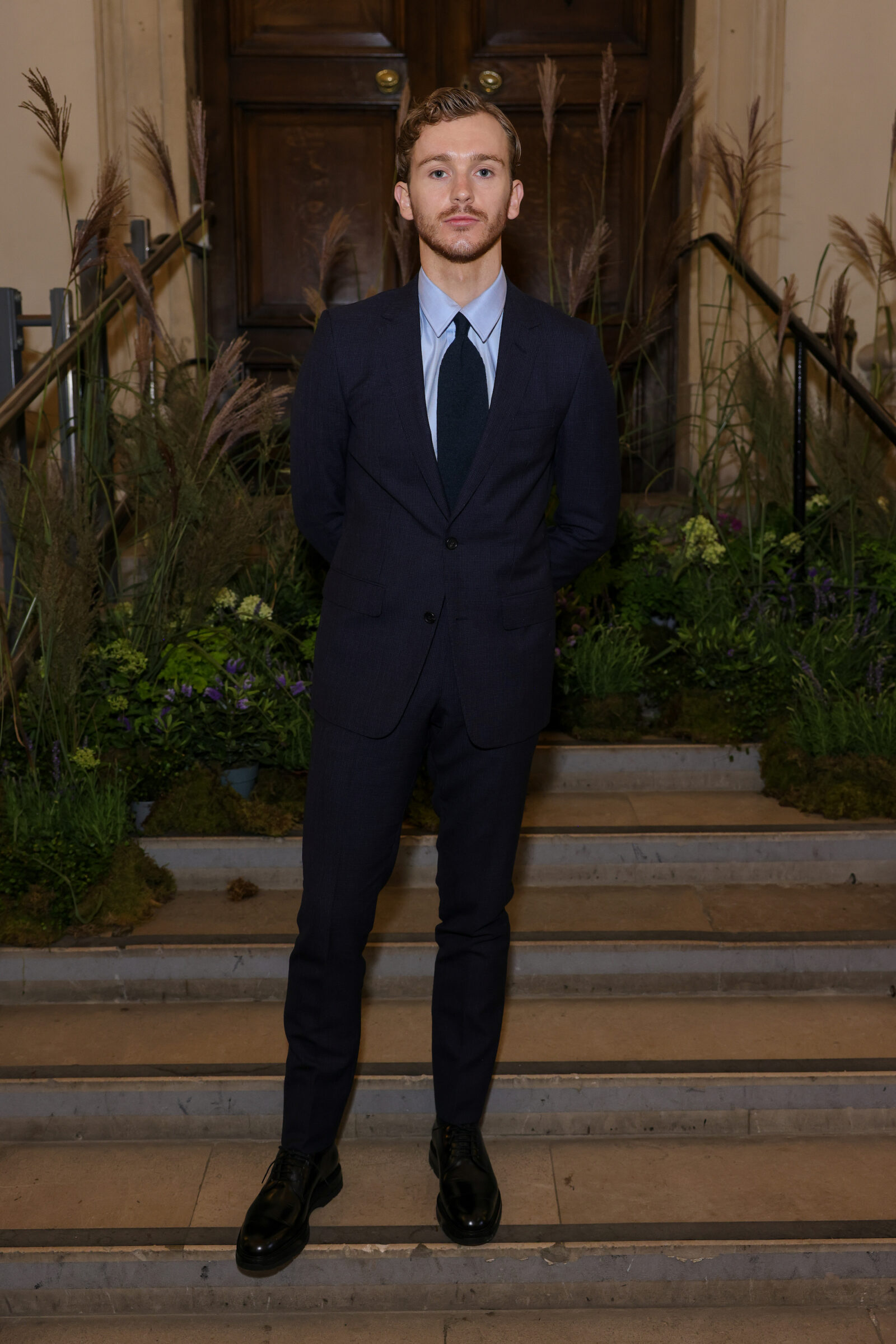 LONDON, ENGLAND - SEPTEMBER 12: Harry Lawtey attends the celebration of Dunhill's 130-Year Anniversary at The Royal Hospital Chelsea on September 12, 2023 in London, England. (Photo by Dave Benett/Getty Images for dunhill)