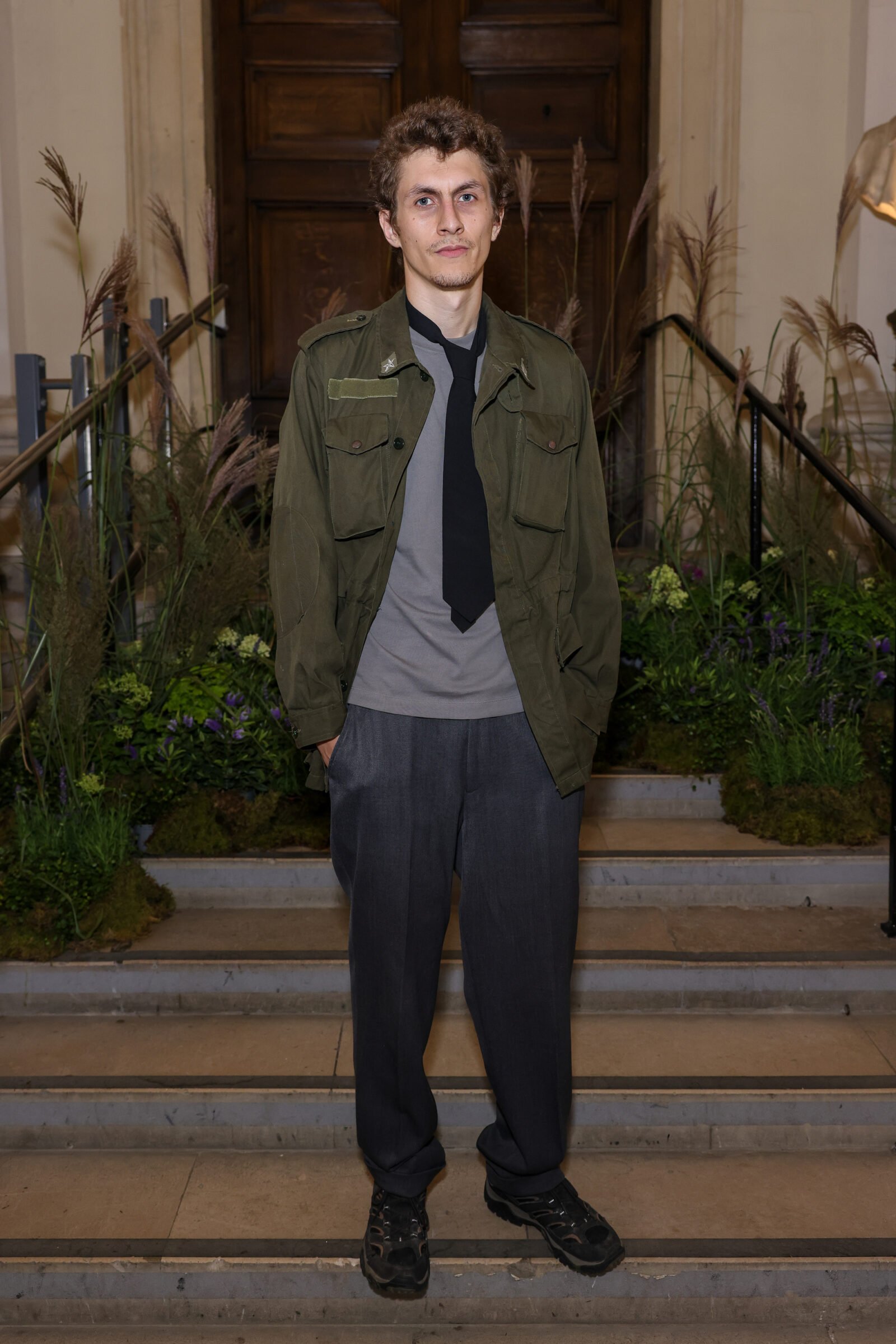 LONDON, ENGLAND - SEPTEMBER 12: Henry Kitcher attends the celebration of Dunhill's 130-Year Anniversary at The Royal Hospital Chelsea on September 12, 2023 in London, England. (Photo by Dave Benett/Getty Images for dunhill)