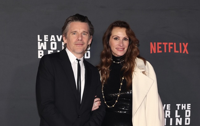 Exclusive Peek: Ethan Hawke Captivates in CELINE HOMME at His Latest Film Debut