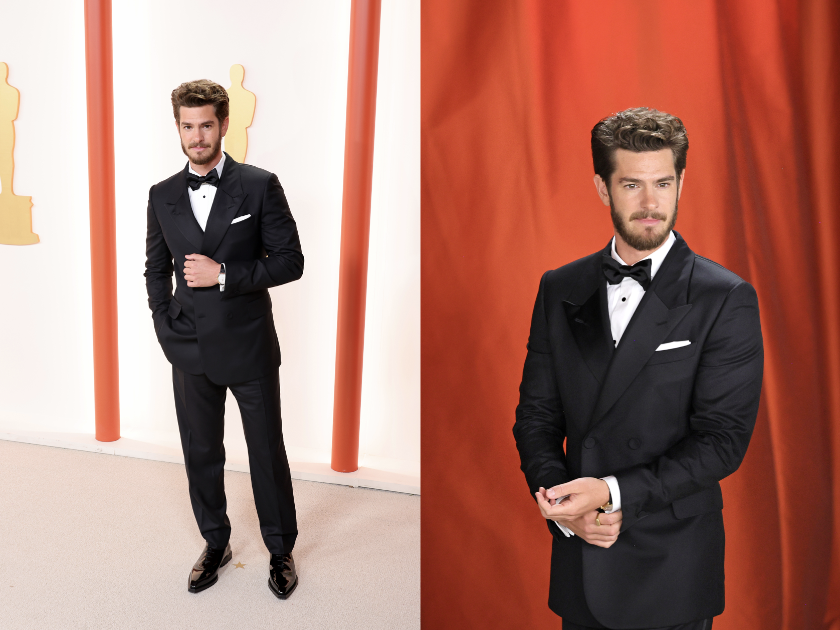 Andrew Garfield wears a FENDI Men