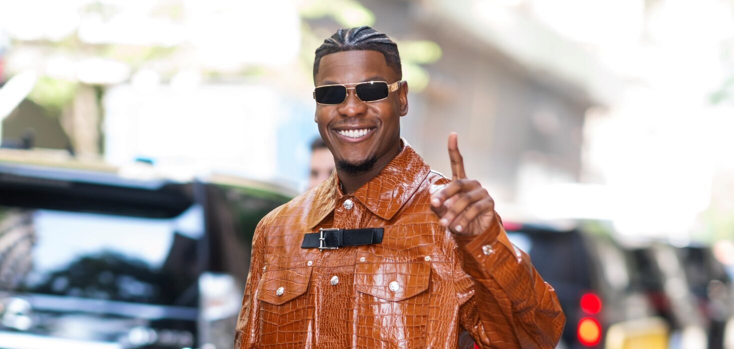 John Boyega Makes a Stylish Statement in Versace After The Today Show Appearance