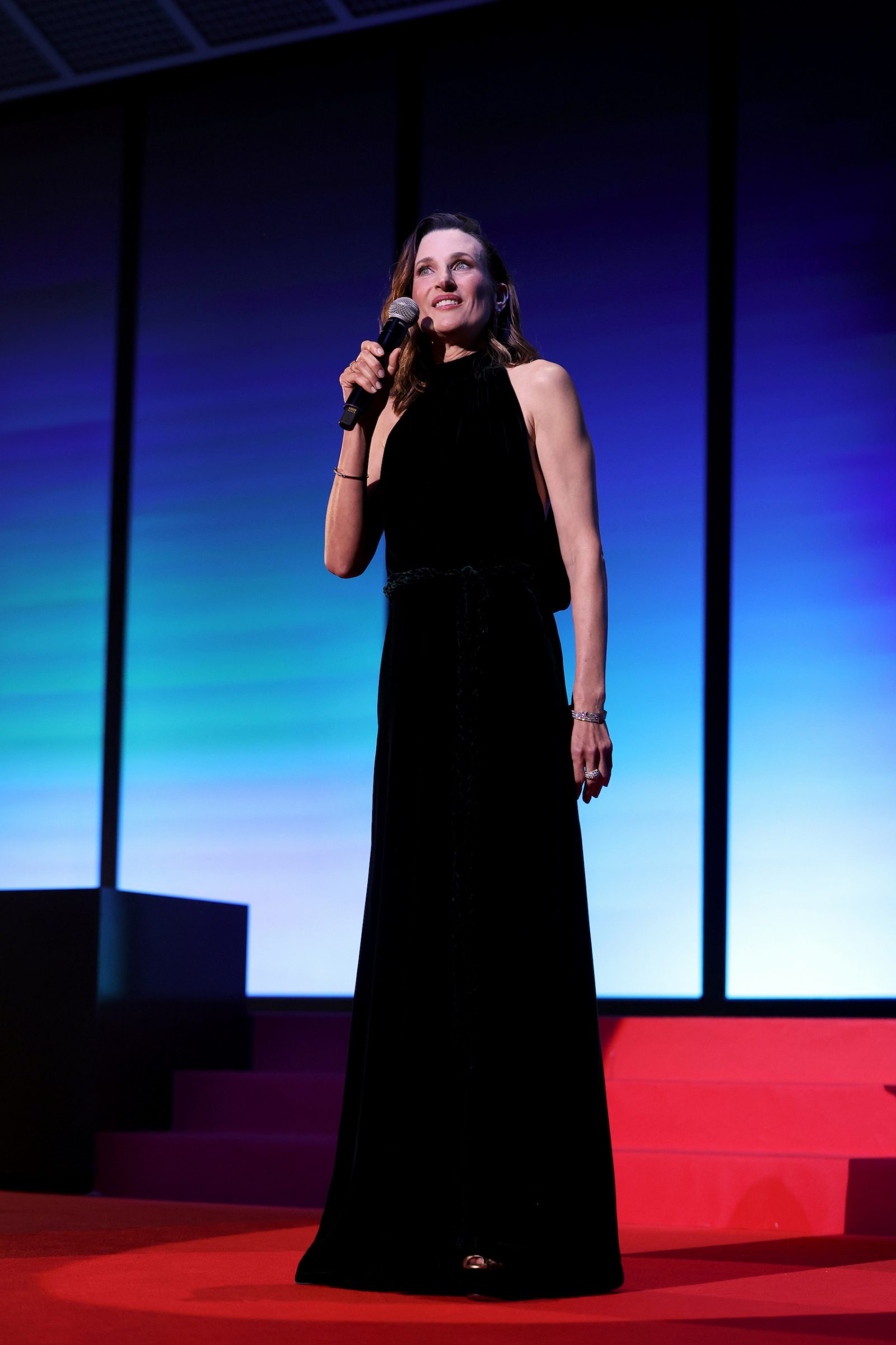 Camille Cottin during the opening ceremony at the 77th annual Cannes Film Festival at Palais des Festivals on May 14, 2024 in Cannes, France. (Photo by Pascal Le Segretain/Getty Images)