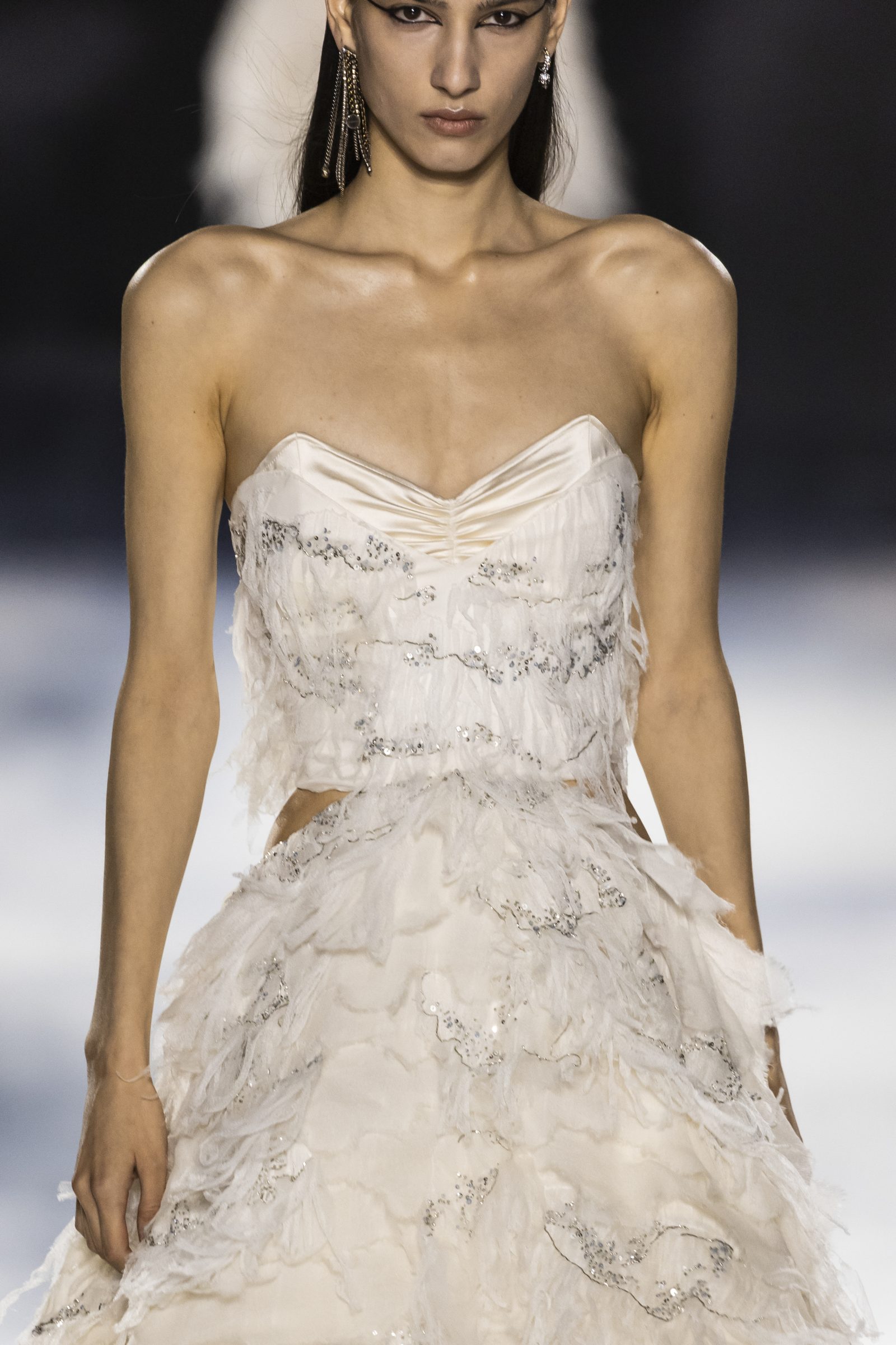 Look 38, McQueen Spring-Summer 2025