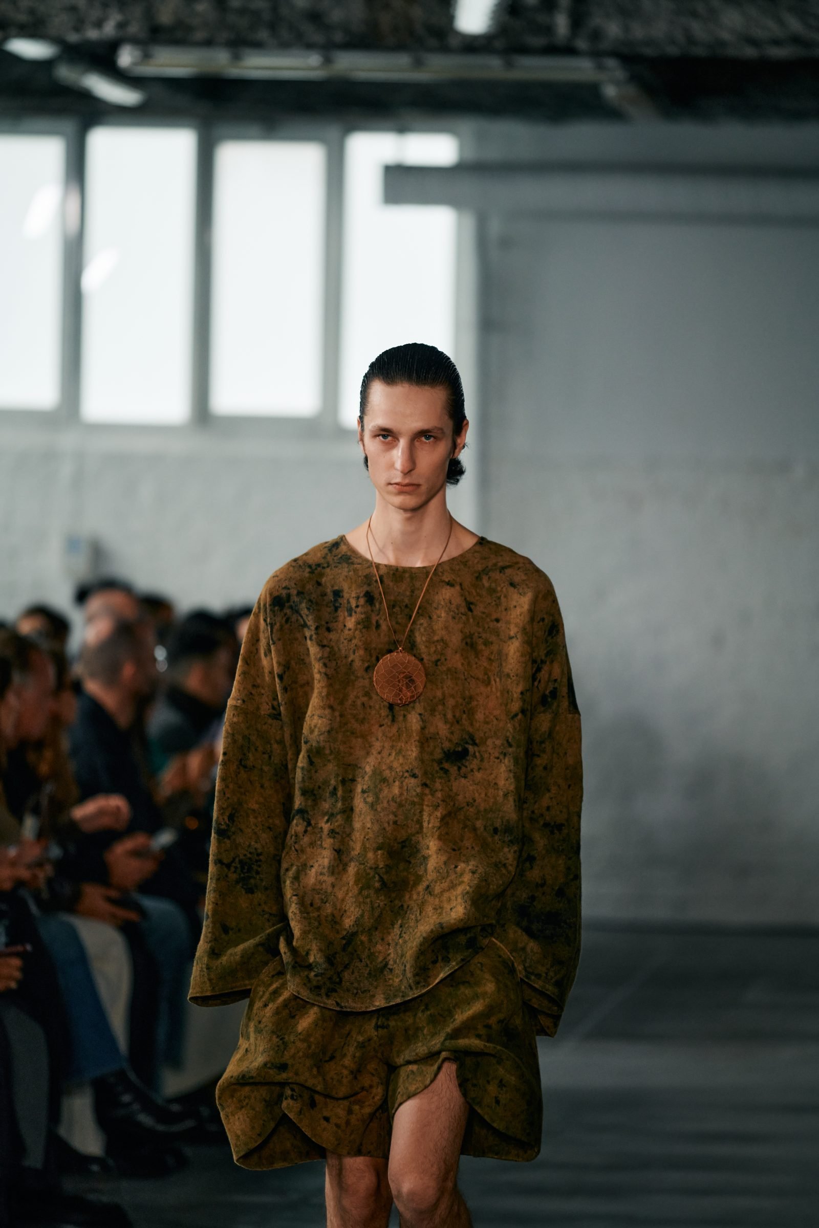 Look 9, Niccolò Pasqualetti Spring-Summer 2025 (Image: Patricia Burén)