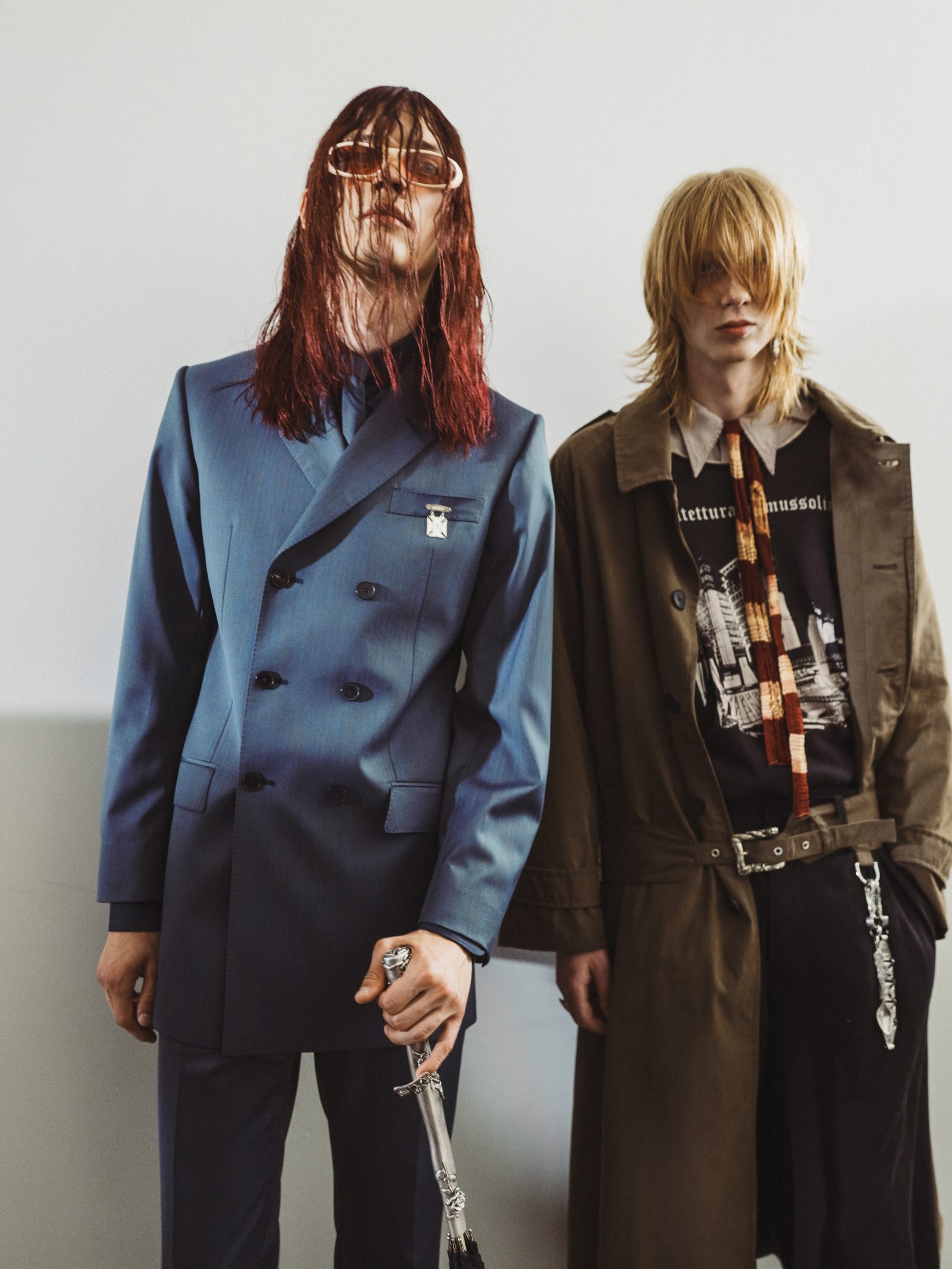 Look 8 and 10, Enfants Riches Déprimés Spring-Summer 2025 (Image: Patricia Burén)