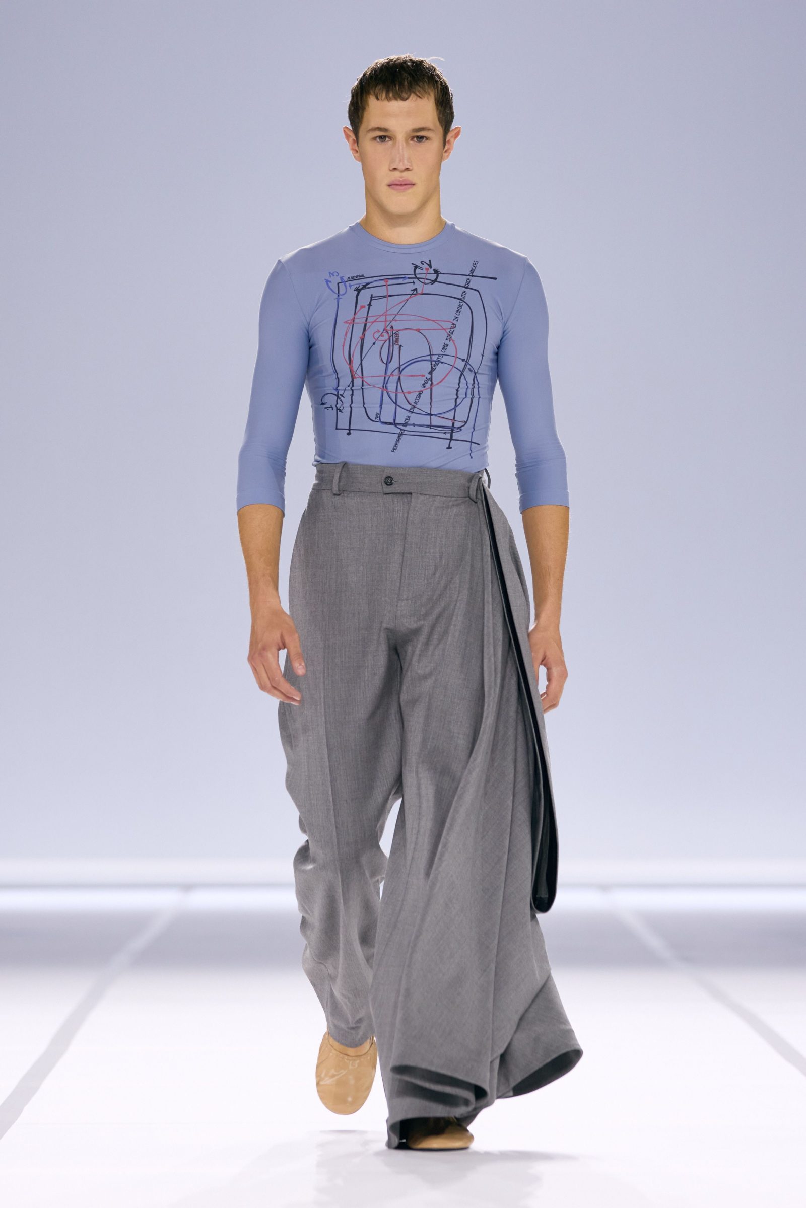 Look 13, ALAINPAUL Spring-Summer 2025 (Image: Luca Tombolini)