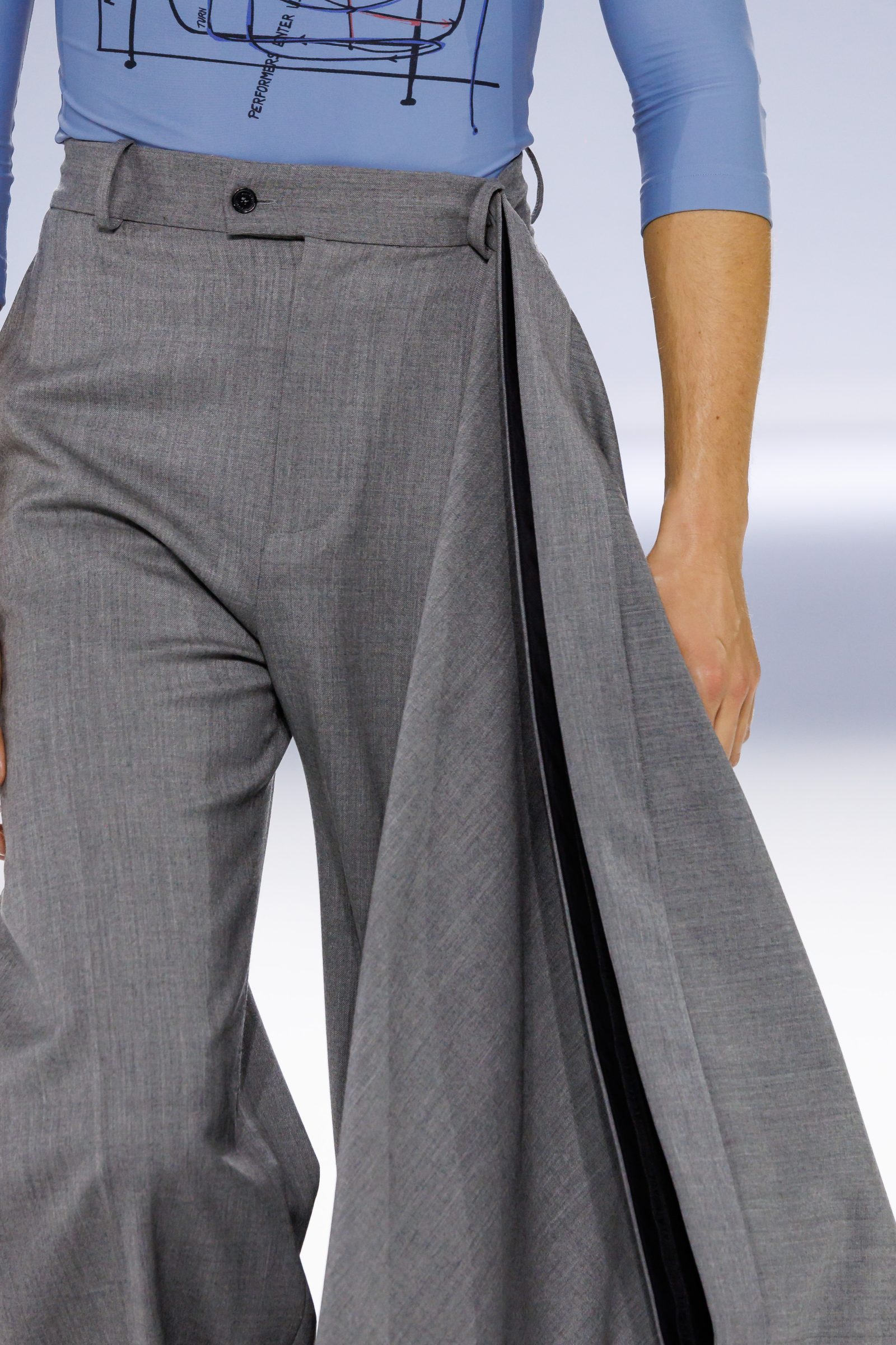 Look 13 (Detail), ALAINPAUL Spring-Summer 2025 (Image: Luca Tombolini)