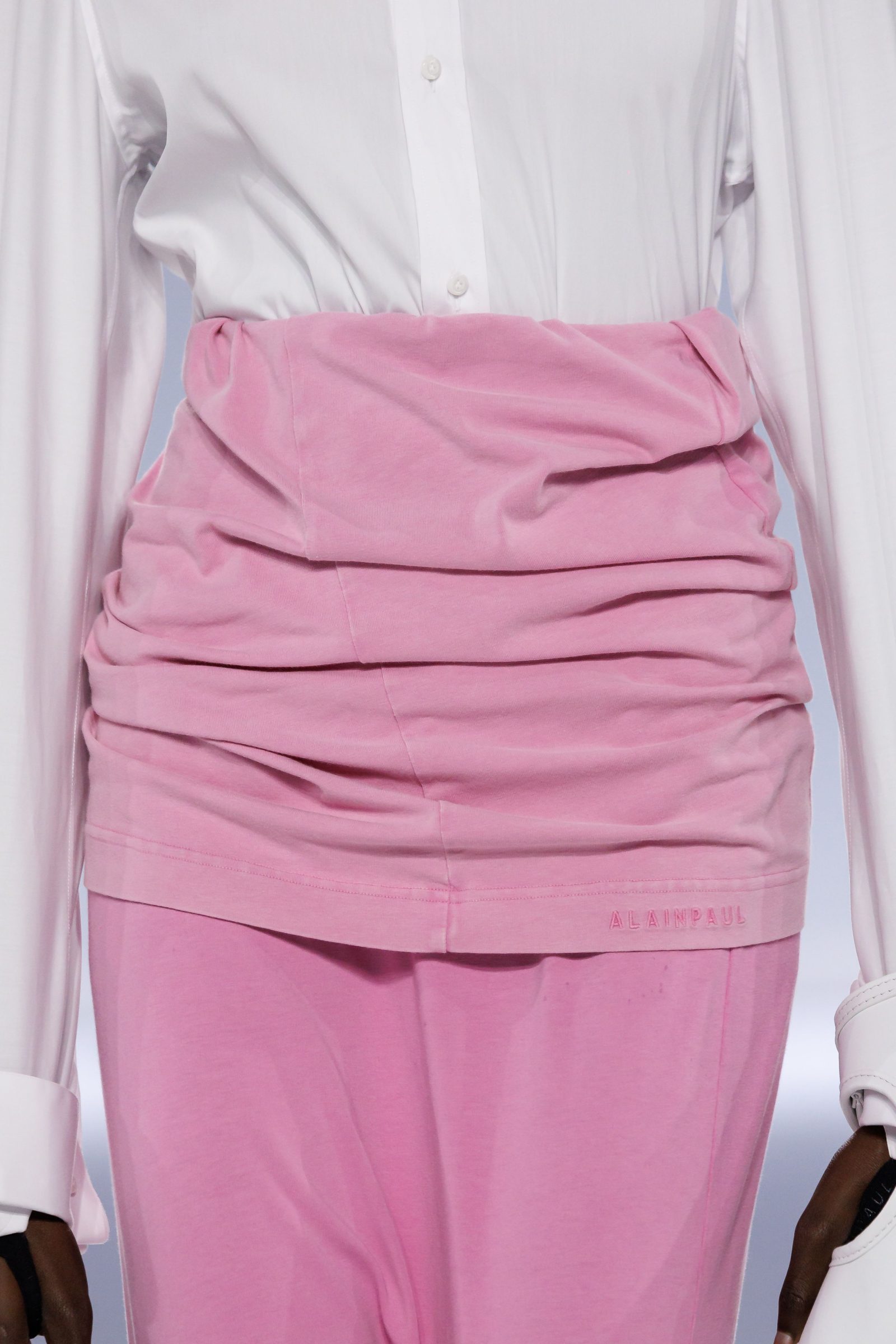Look 21 (Detail), ALAINPAUL Spring-Summer 2025 (Image: Luca Tombolini)