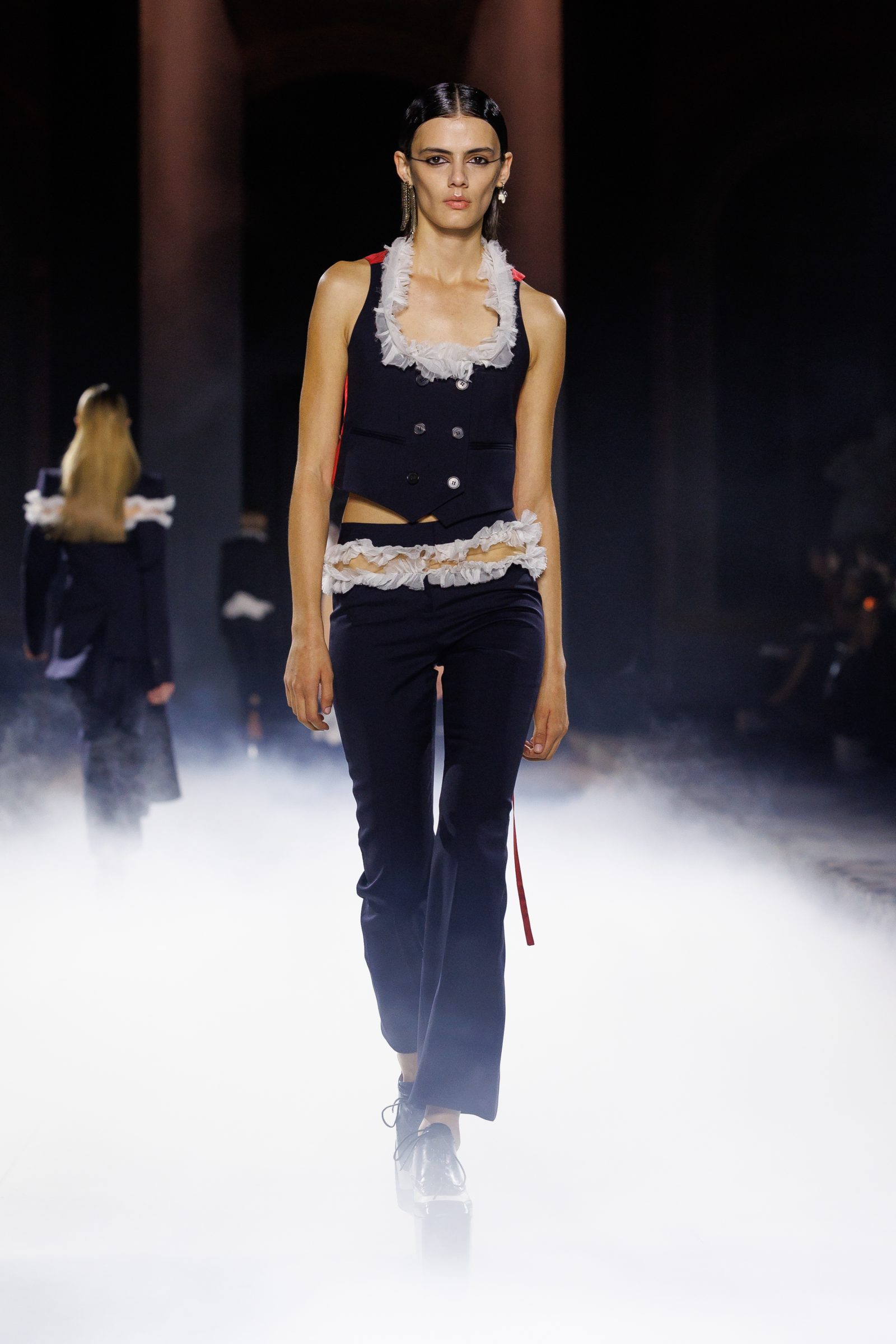 Look 6, McQueen Spring-Summer 2025