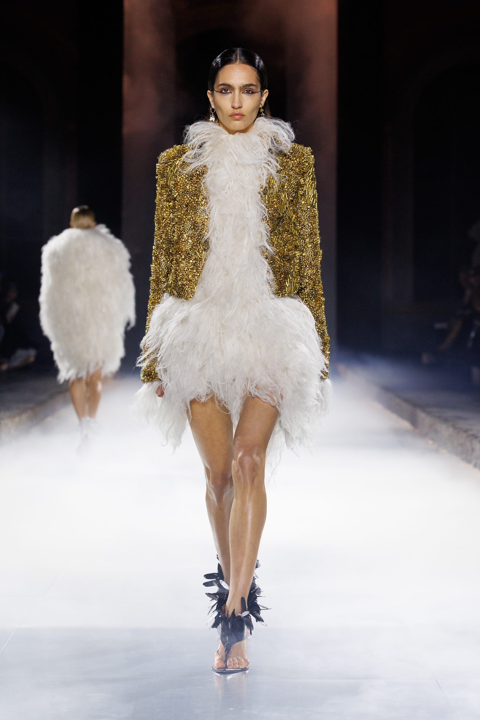 Look 40, McQueen Spring-Summer 2025