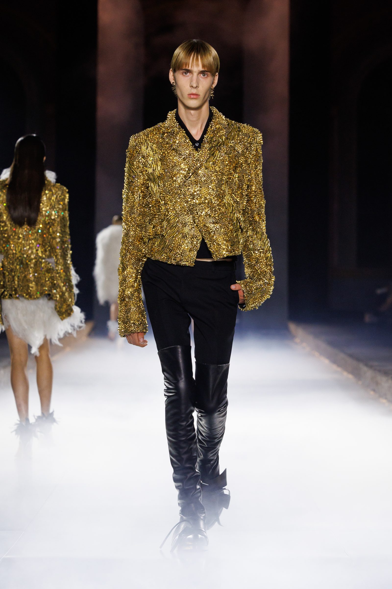 Look 41, McQueen Spring-Summer 2025