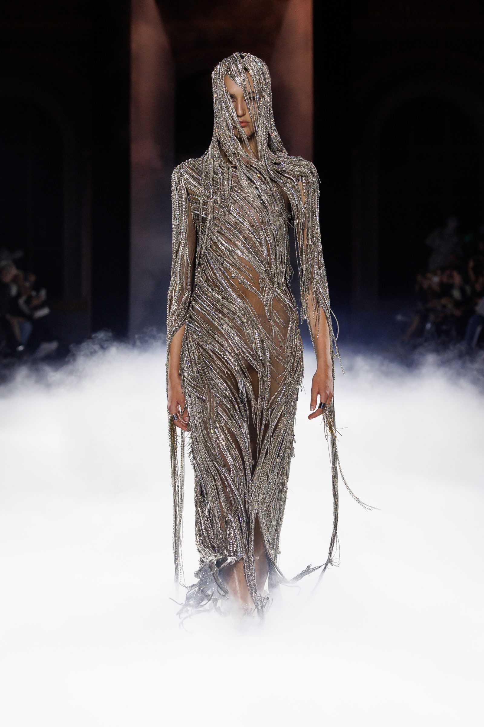 Look 46, McQueen Spring-Summer 2025
